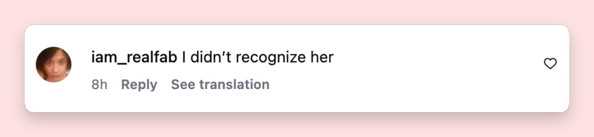 A netizen comment dated February 27, 2026. | Source: Instagram/britishvogue