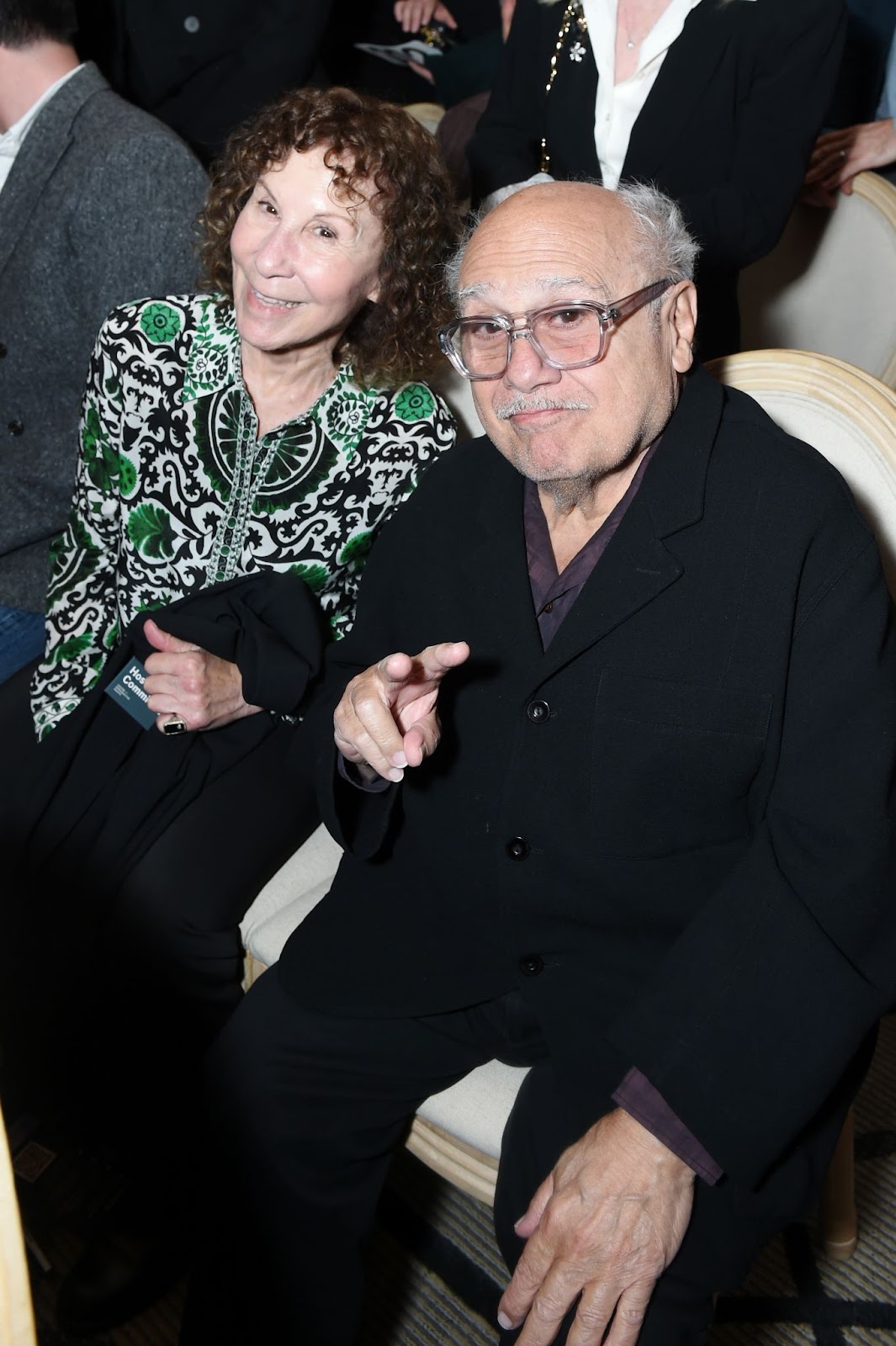 Rhea Perlman and Danny DeVito at the 6th Annual Los Angeles Benefit on March 12, 2024, in Beverly Hills, California. | Source: Getty Images