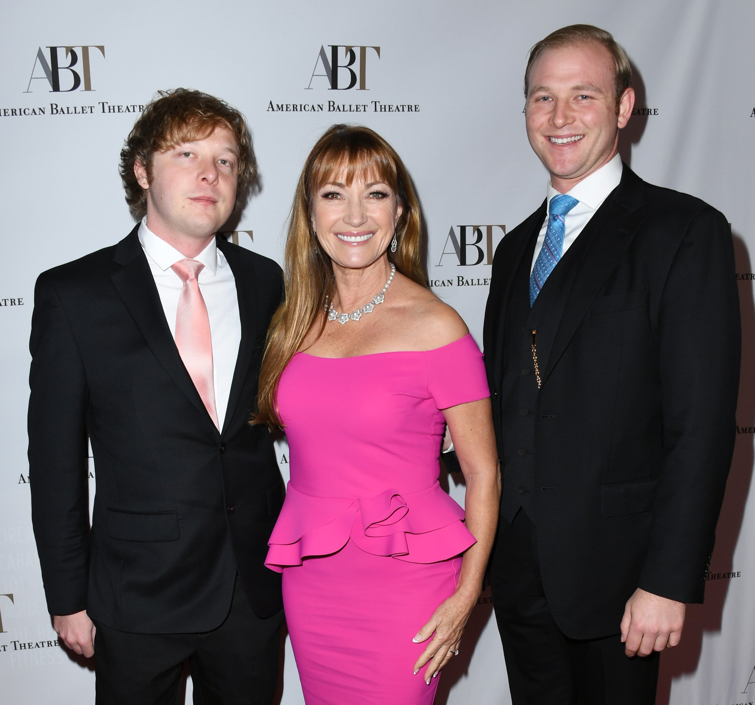 Jane Seymour and sons attend American Ballet Theatre's Annual Holiday Benefit at The Beverly Hilton Hotel on December 16, 2019 in Beverly Hills, California. | Source: Getty Images)