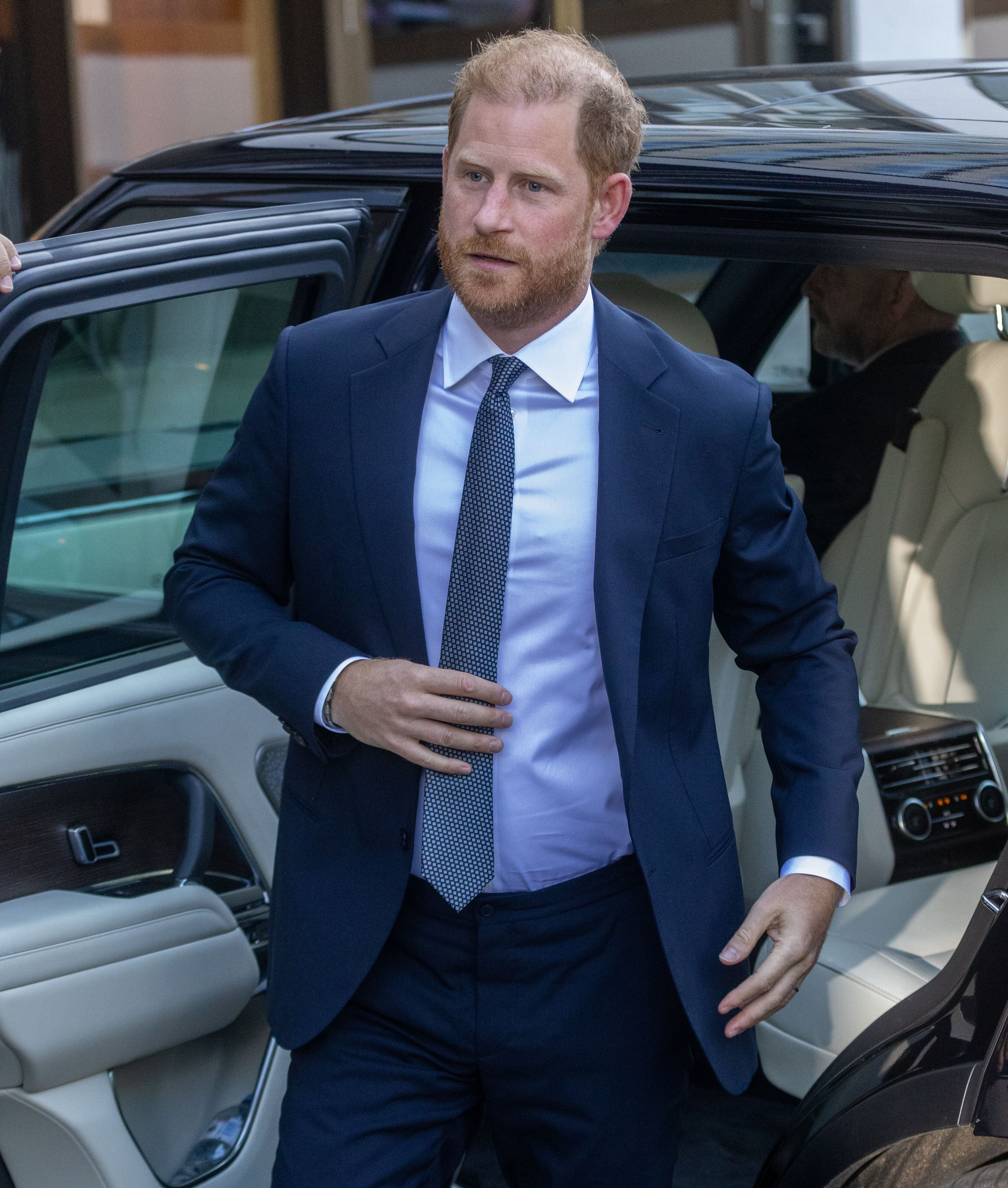Prince Harry arrives at WellChild Awards ceremony in London, England on September 8, 2025 | Source: Getty Images