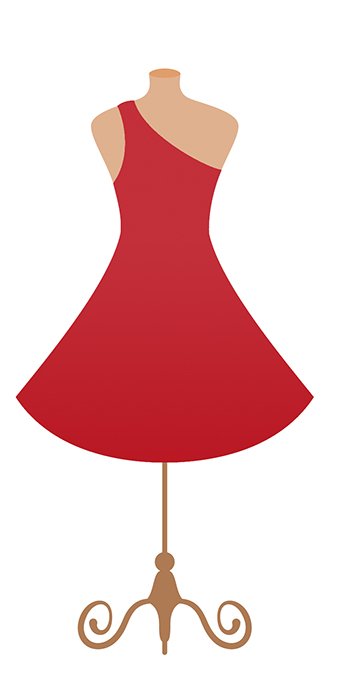 Rotes Kleid - Quelle: Shutterstock