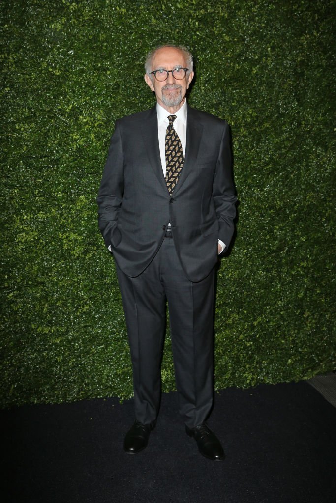 Jonathan Pryce in February 2020 in Mayfair, London  | Photo: Getty Images