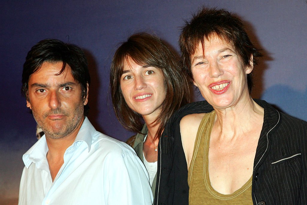Yvan Attal, Charlotte Gainsbourg and Jane Birkin arrived at the premiere of 