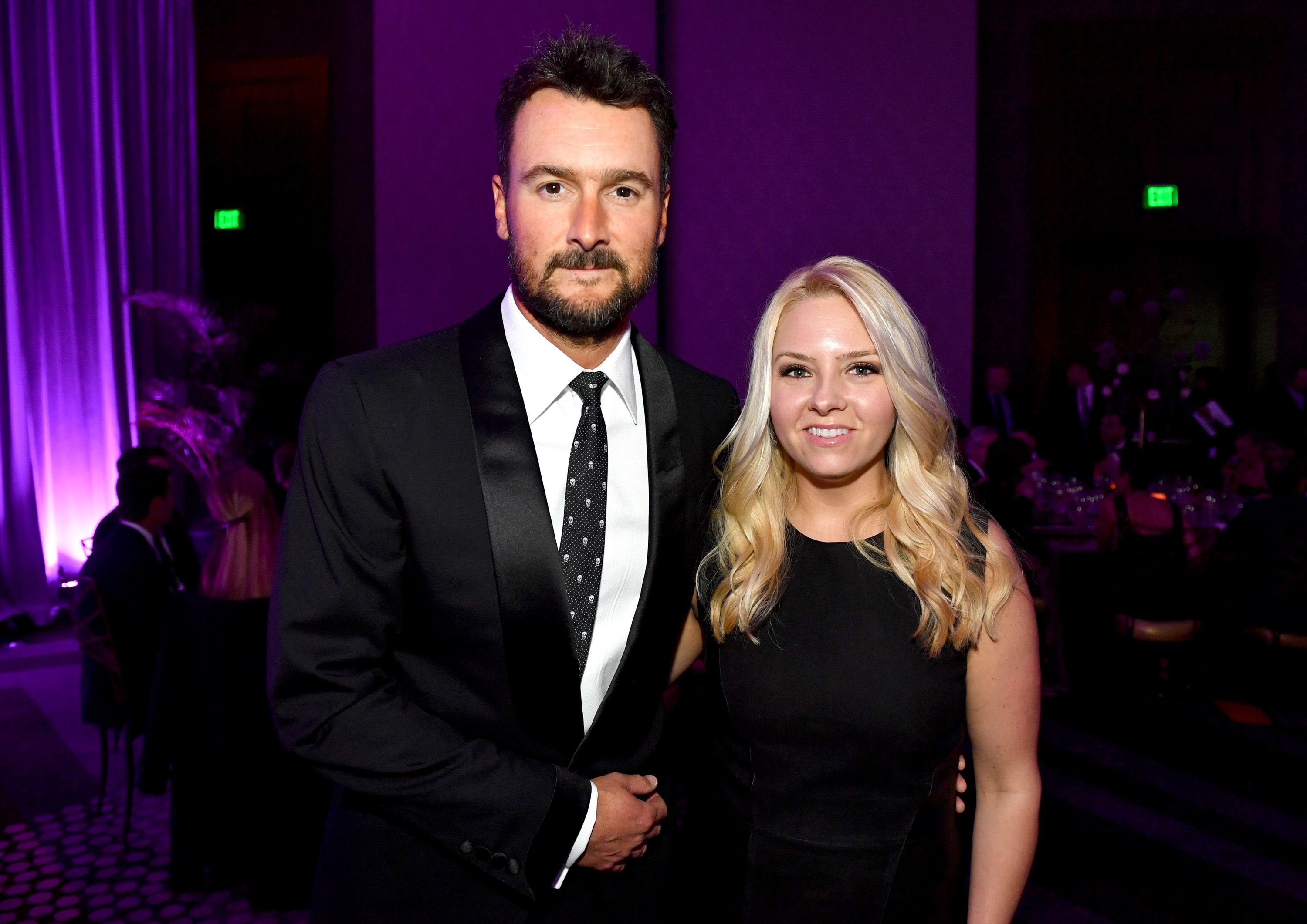 Eric Church and Katherine Blasingame Church at Best Cellars Wine Dinner on April 24, 2017, in Nashville, Tennessee | Photo: Jason Davis/Getty Images