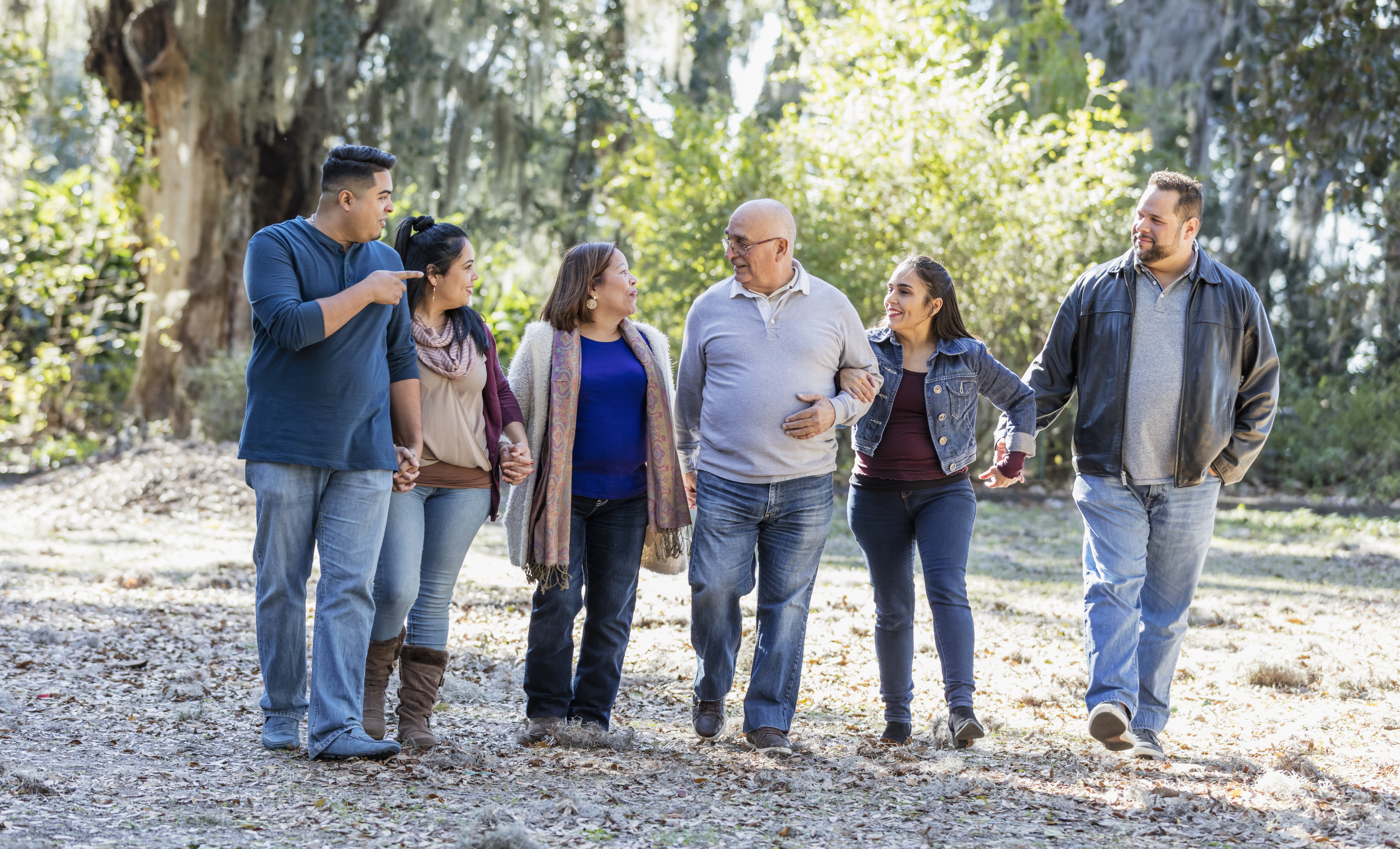 Grandparents with their grown grandkids | Source: Getty Images