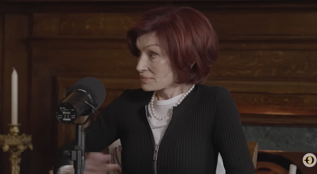 Sharon Osbourne talking about her experience working with Donald and Melania Trump in a screenshot dated November 12, 2025 | Source: YouTube/The Osbourne's Podcast