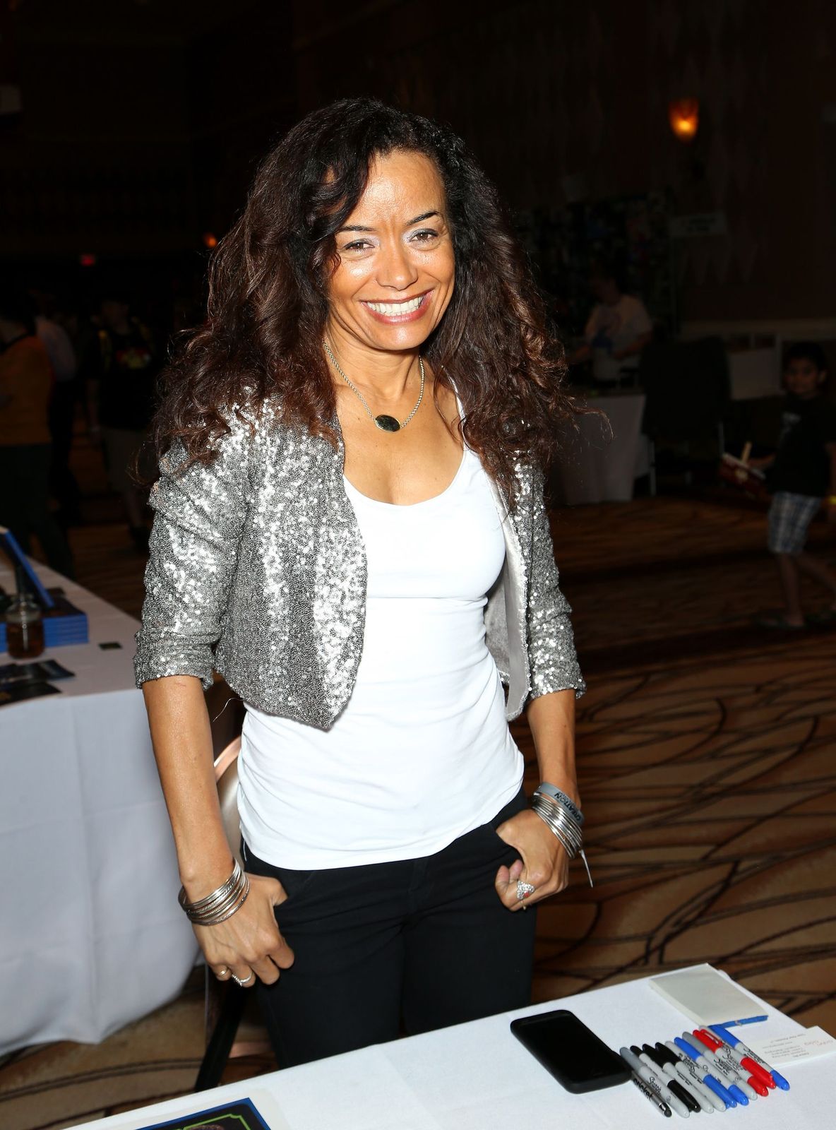 Galyn Görg at the 14th annual official "Star Trek" convention on August 8, 2015, in Las Vegas, Nevada | Photo: Gabe Ginsberg/FilmMagic/Getty Images