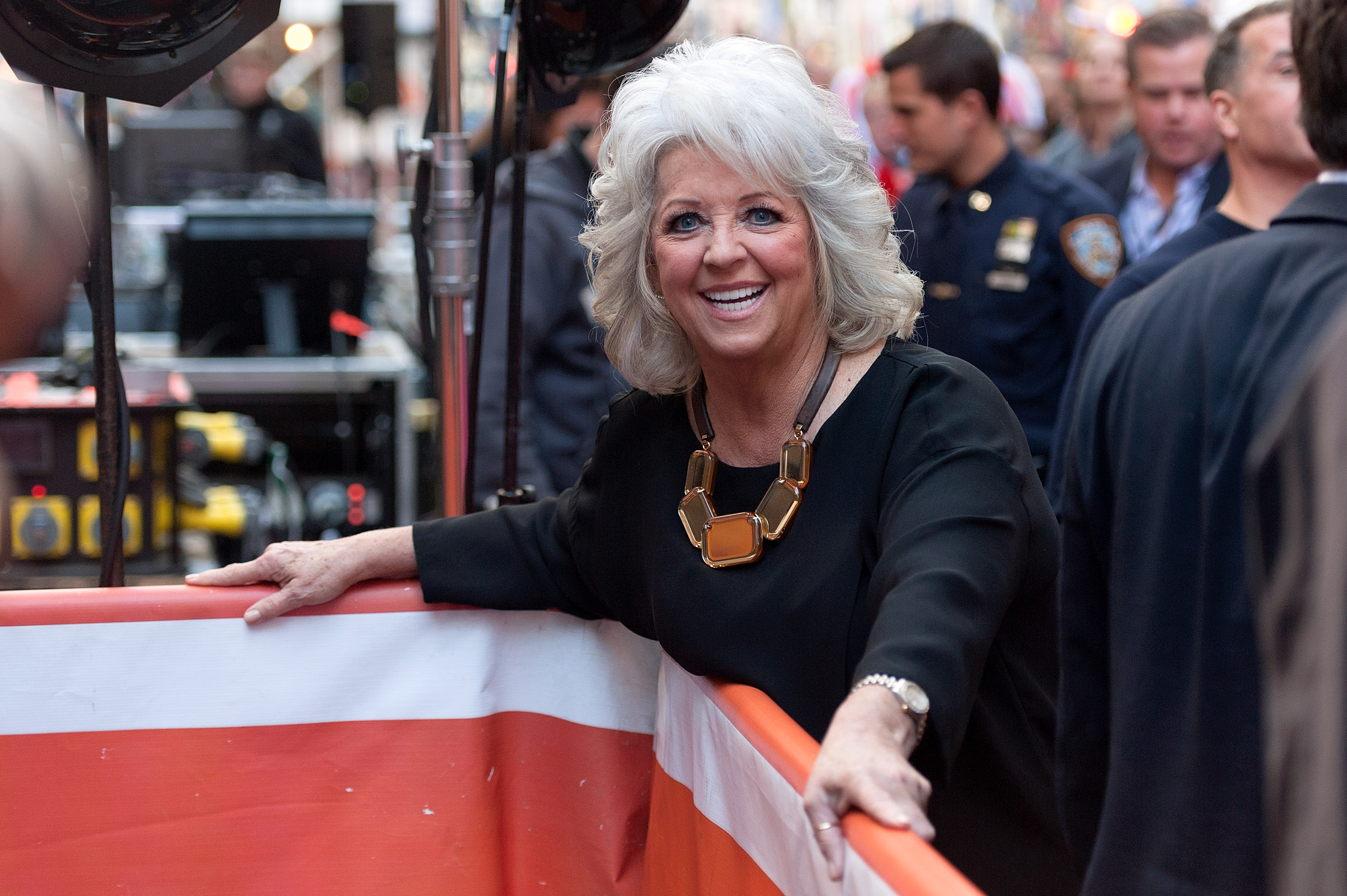 Paula Deen on the set of "Today" at NBC's TODAY Show in New York City on September 23, 2014. | Source: Getty Images
