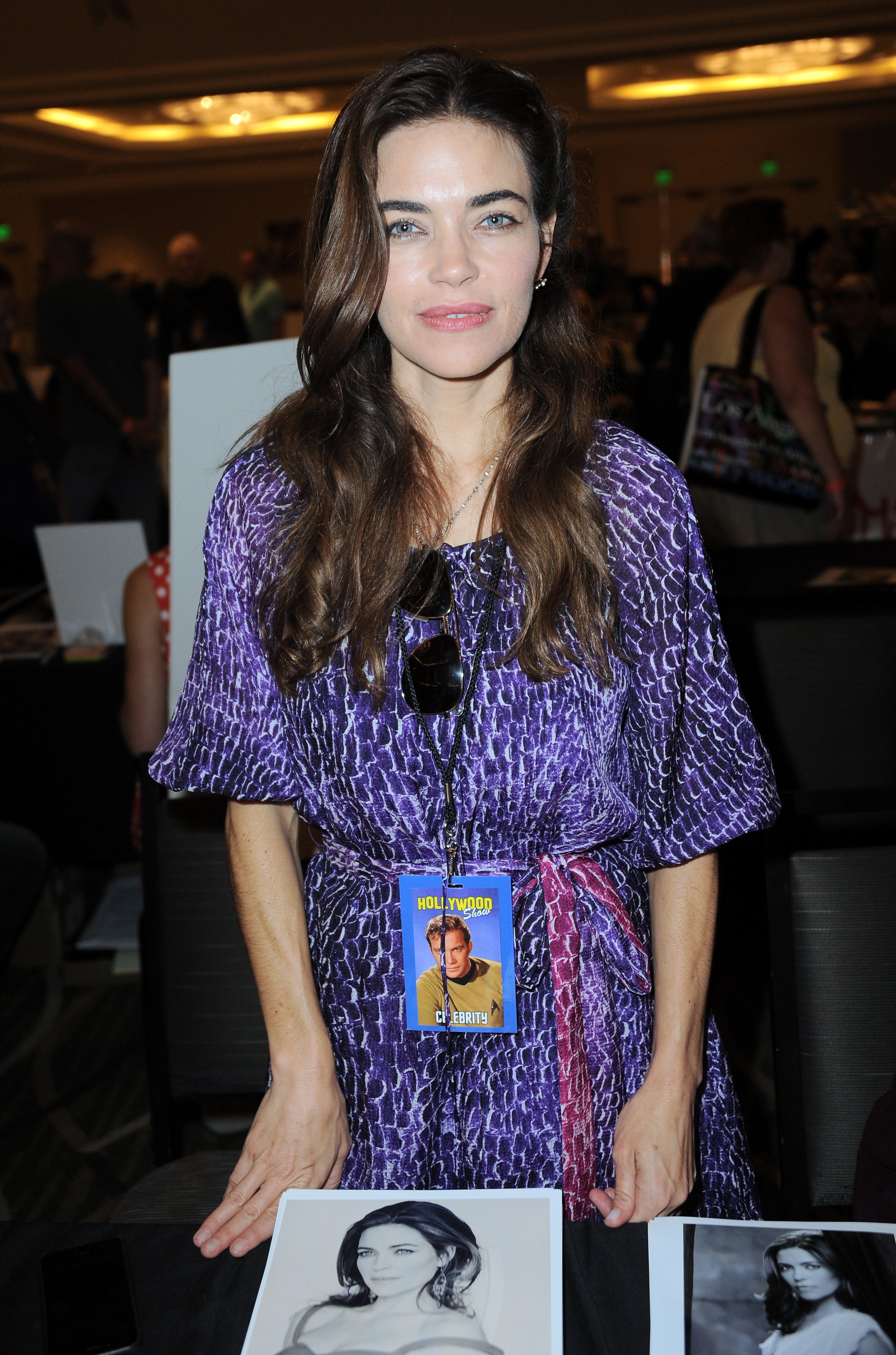  Amelia Heinle on day 1 of The Hollywood Show held at The Westin Hotel LAX on August 1, 2015. | Source: Getty Images