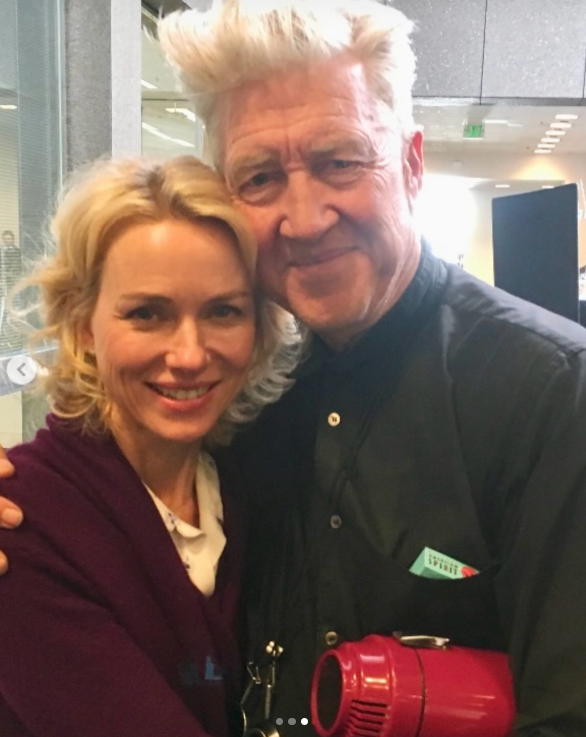 Naomi Watts and David Lynch, posted on January 16, 2025 | Source: Instagram.com/naomiwatts