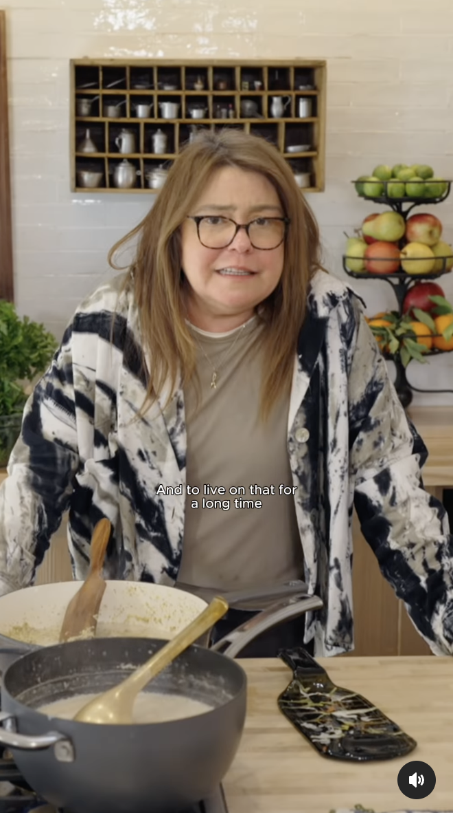 Rachael Ray shares details about her life while cooking, as seen in a video shared on May 11, 2025 | Source: Instagram/rachaelray