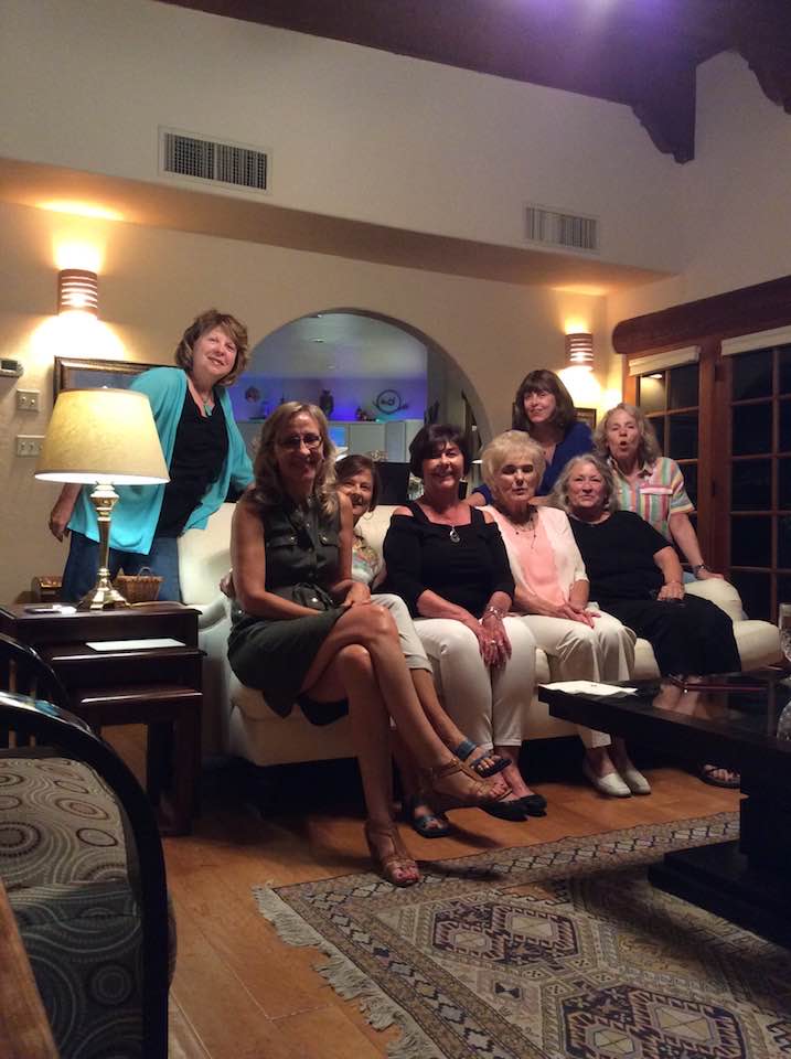 Nancy Guthrie and her bookclub girls, from a post dated November 5, 2020. | Source: Facebook/NancyGuthrie