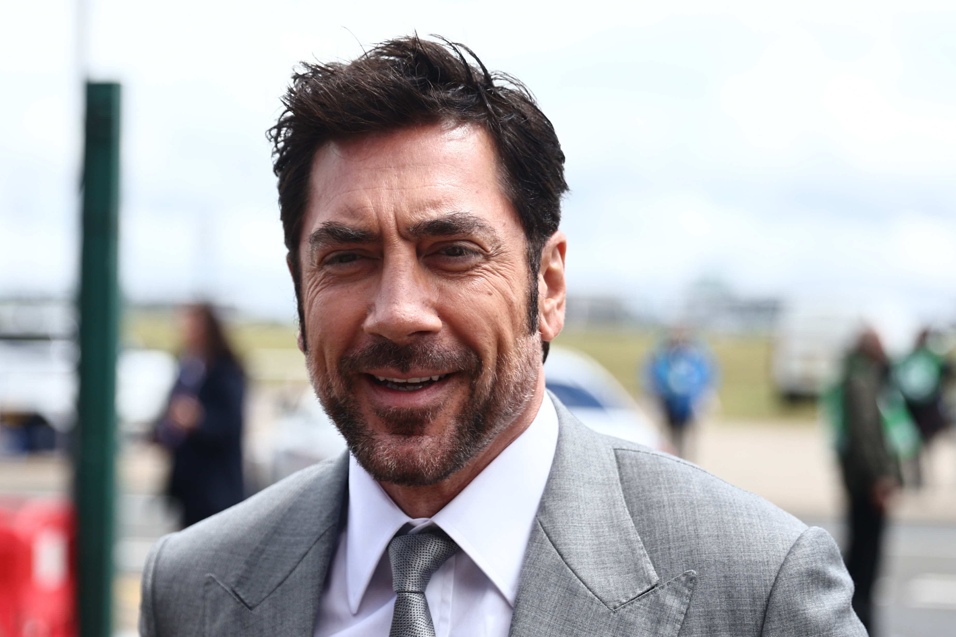 Javier Bardem before the Formula 1 British Grand Prix at Silverstone Circuit in Northampton, England, on July 7, 2024. | Source: Getty Images