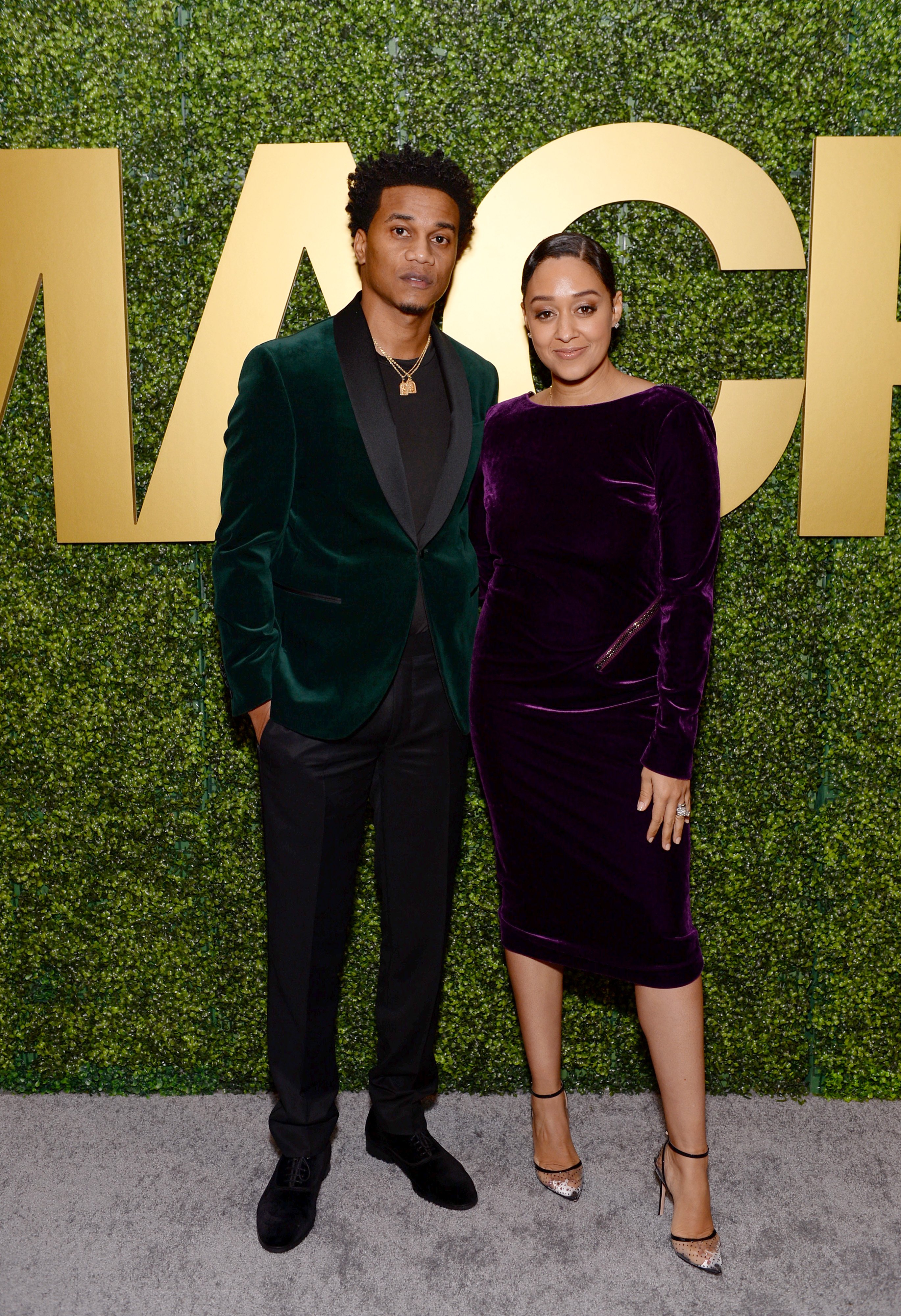Cory Hardrict and Tia Mowry at the 3rd Annual MACRO Pre-Oscar Party on February 6, 2020, in West Hollywood, California | Source: Getty Images