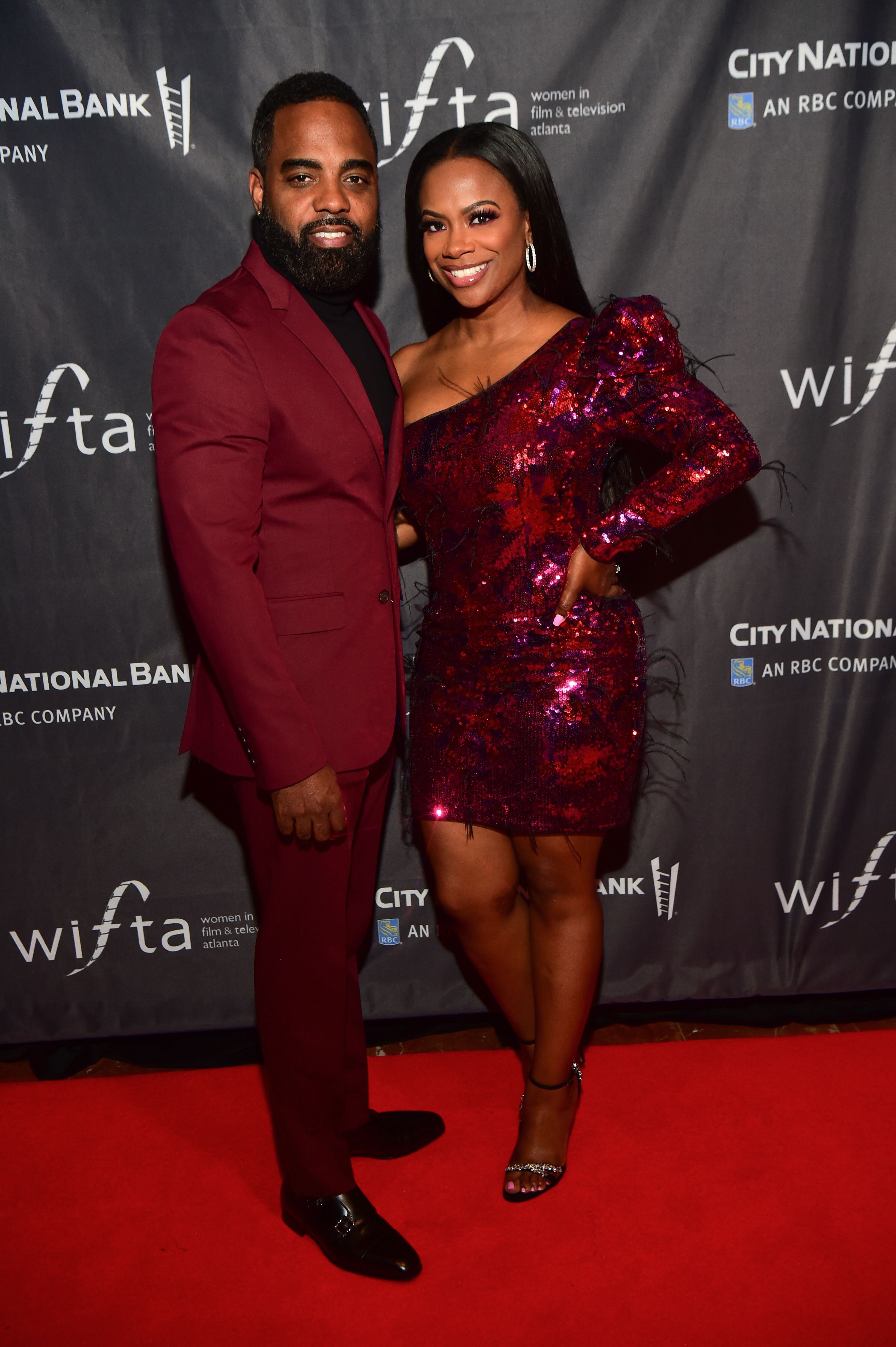 Todd Tucker and Kandi Burruss arrive on the red carpet at The Sneak Peek at Agency Restaurant-Bar on November 9, 2019, in Atlanta, Georgia | Source: Getty Images: (Photo by Prince Williams/Wireimage)