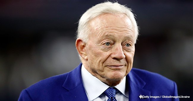 Owner of the Dallas Cowboys, Jerry Jones, draws a line in the sand on national anthem