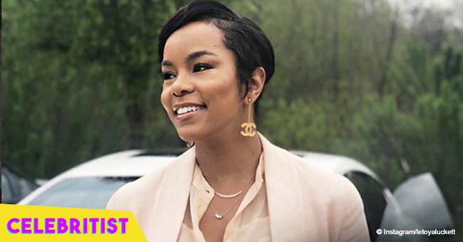 Letoya Luckett melts hearts with a video of husband washing daughter's hair