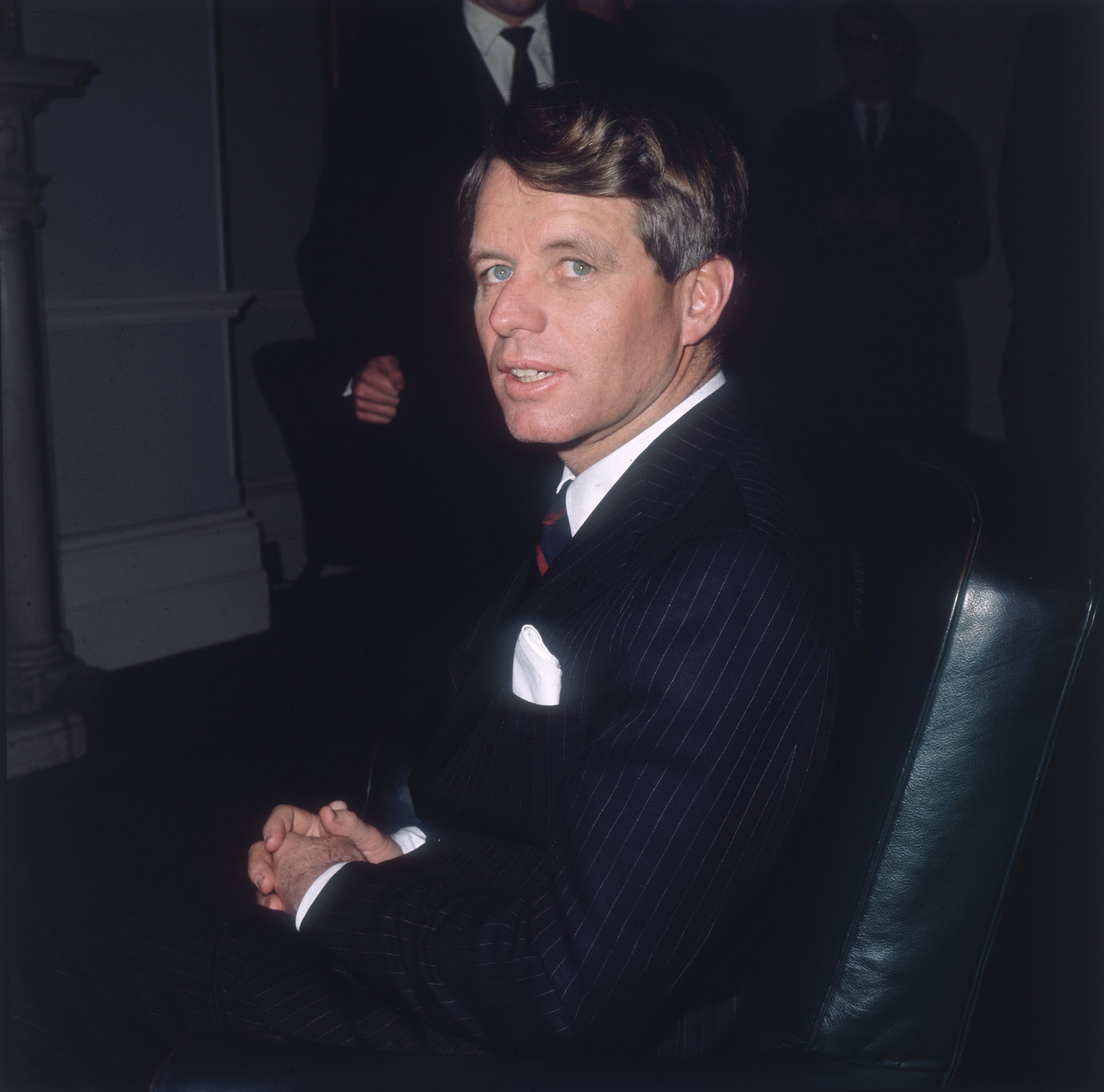 Senator Robert Kennedy (1925 - 1968), candidate for the Presidential nomination of the Democratic Party and brother of the late President John F Kennedy, during a visit to London, May 1967 | Photo: Getty Images