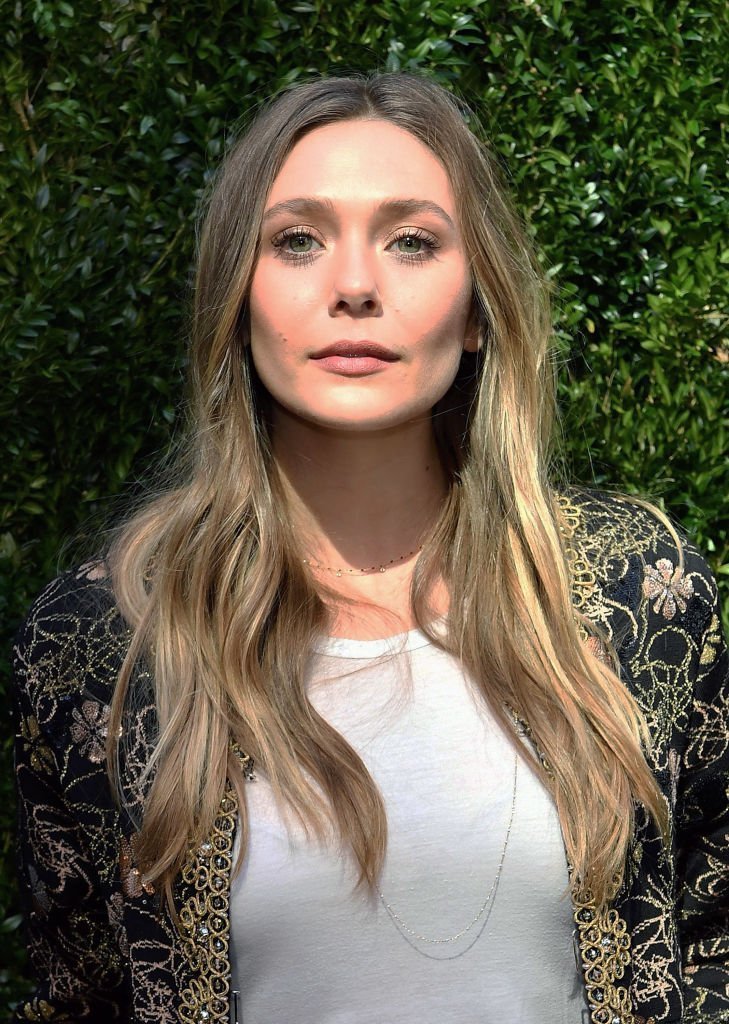 Elizabeth Olsen is spotted gazing lovingly at her boyfriend as they ...