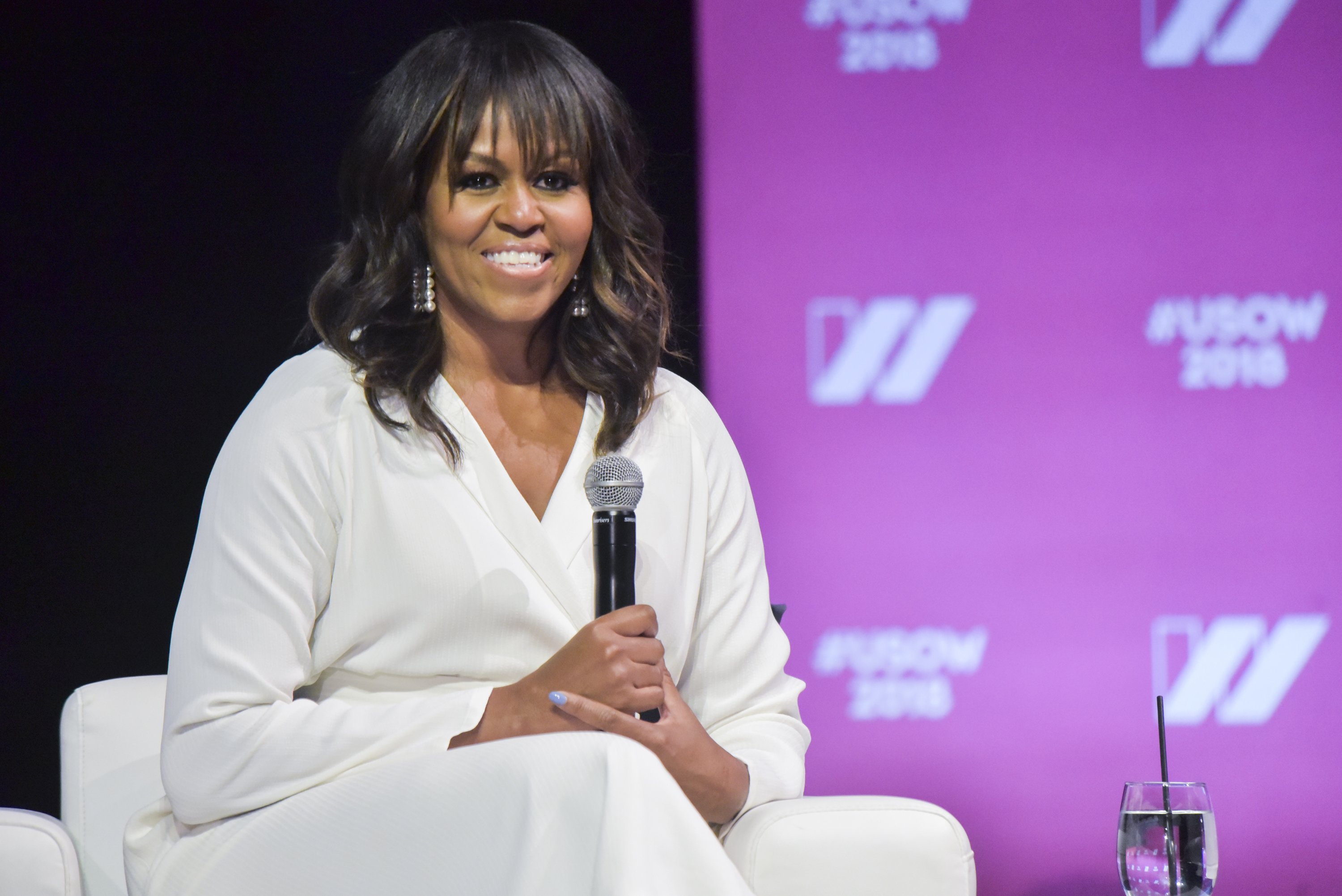Michelle Obama speaks on stage at The United State of Women Summit 2018 - Day 1 on May 5, 2018. | Photo: GettyImages