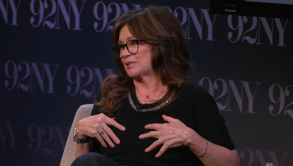Valerie Bertinelli talking about her new book with Drew Barrymore on March 24, 2026 | Source: YouTube/The 92nd Street Y, New York