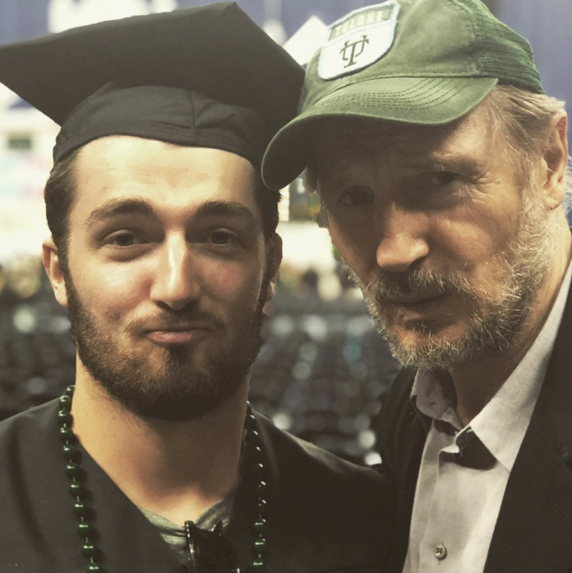 Liam and Daniel Neeson as seen in an Instagram post dated May 24, 2019 | Source: Instagram.com/bgdans91