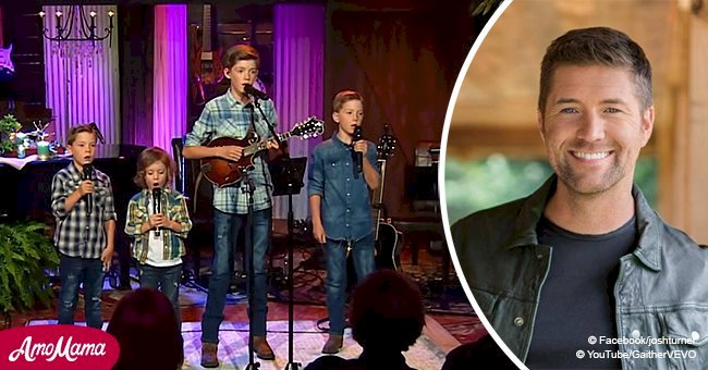 Josh Turner’s Four Sons Took the Stage to Deliver an Amazing Performance of a Gospel Song