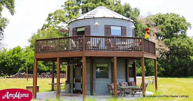 Old silo transformed into a gorgeous, affordable home for two