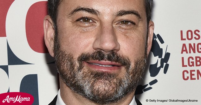 Jimmy Kimmel shares an adorable photo of his son smiling while celebrating 1st birthday