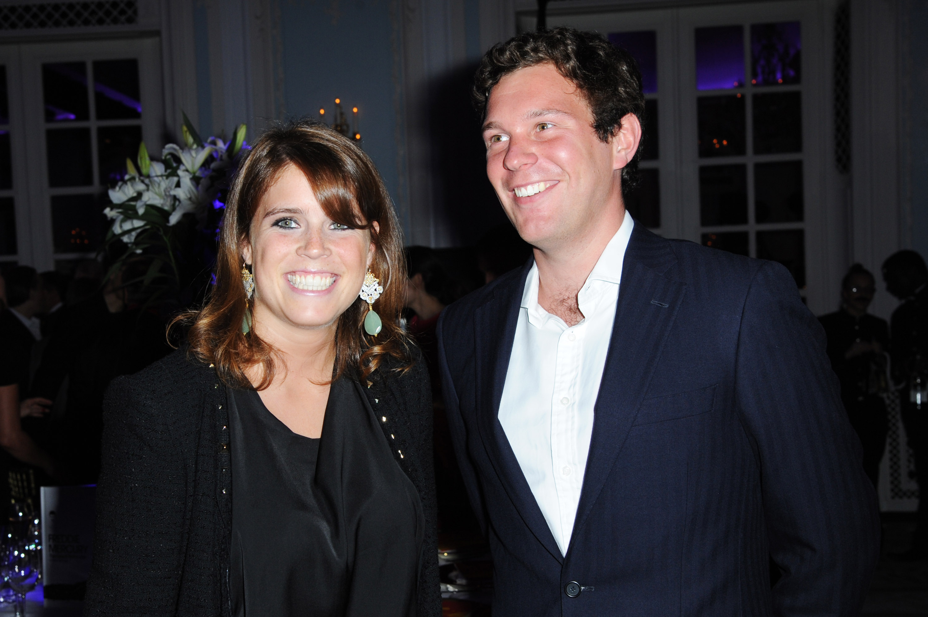 Jack Brooksbank and Princess Eugenie of York attend the second annual "Freddie For A Day" event in memory of Queen's late frontman Freddie Mercury, at The Savoy Hotel on 3 September 2012 in London, England. | Source: Getty Images