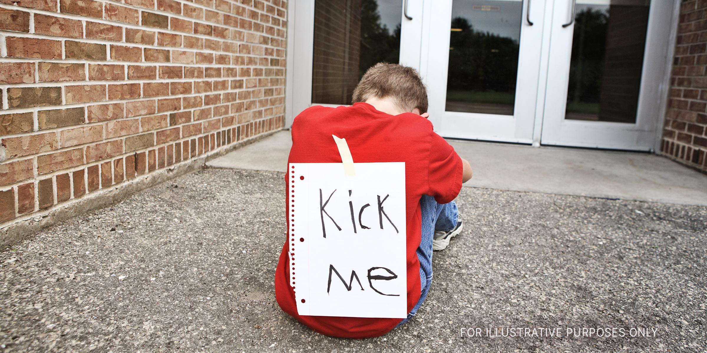 Bullied Boy Crying Alone. | Source: Shutterstock