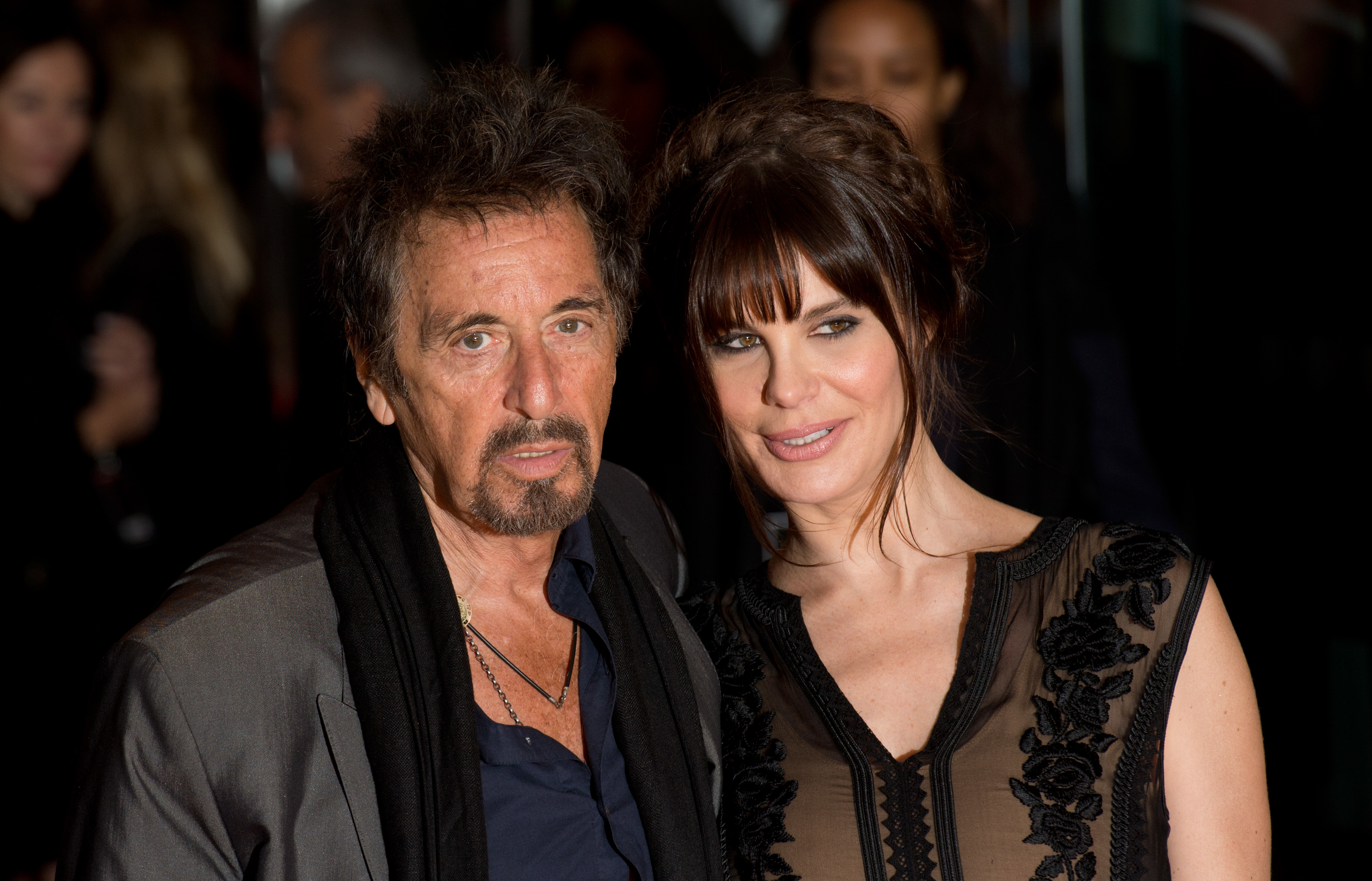 Al Pacino and Lucila Sola arriving at the screening of "Salome And Wilde Salome" at the BFI Southbank in London | Source: Getty Images