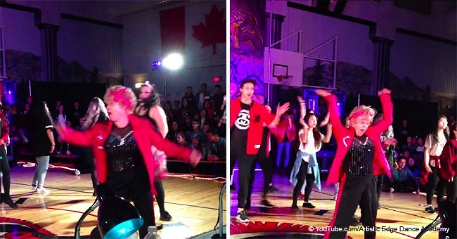 60-year-old teacher steals the show at Hip-Hop dance-off