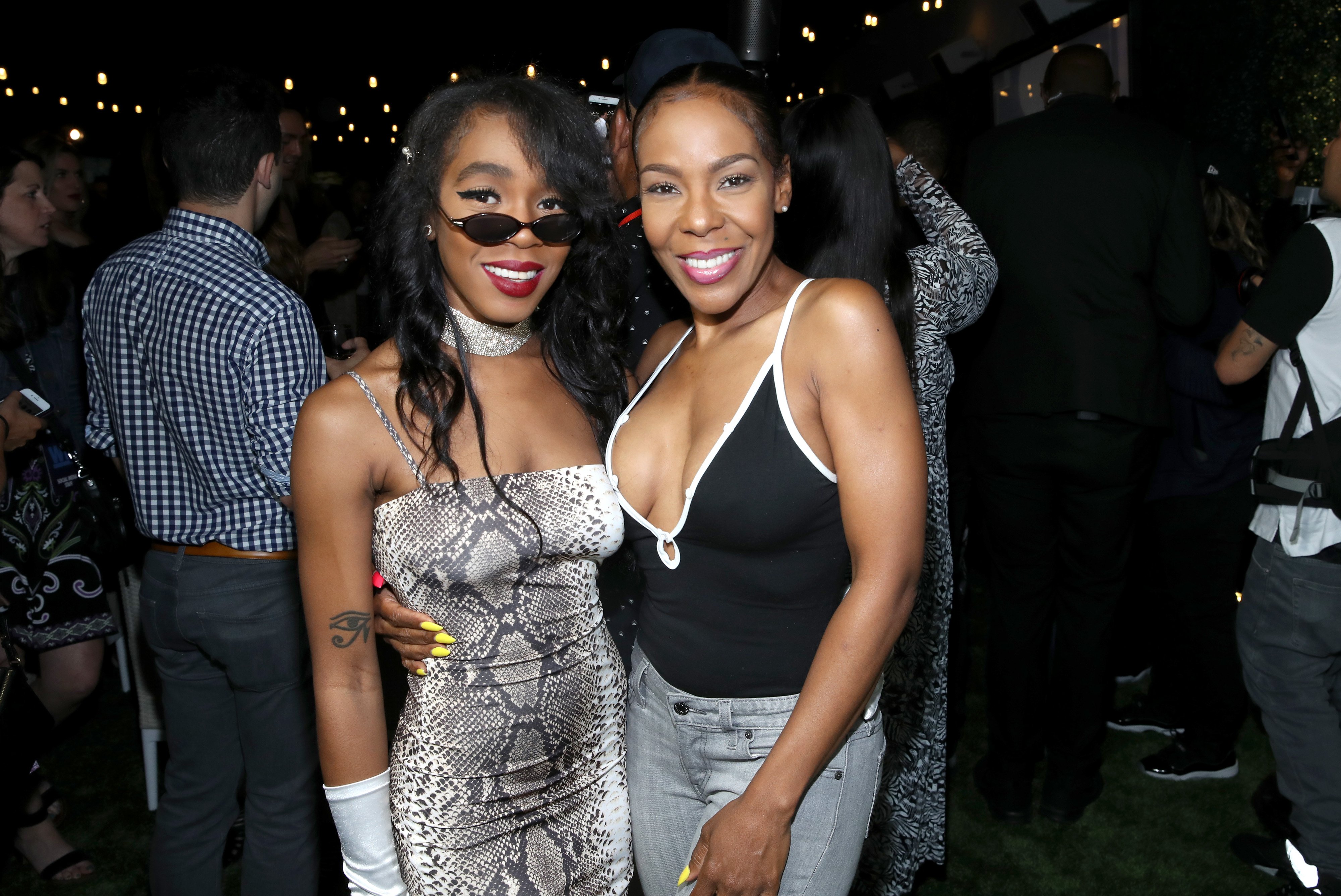 Buku Abi (Joann Kelly) and Drea Kelly attend WE tv "Power, Influence & Hip Hop: The Remarkable Rise Of So So Def" celebration and Season 3 of "Growing Up Hip Hop Atlanta" on July 16, 2019, California. | Source: Getty Images