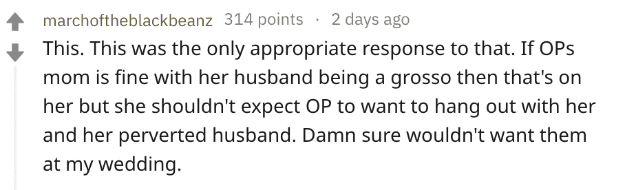 A Reddit user's comment on the post. | Source: Reddit
