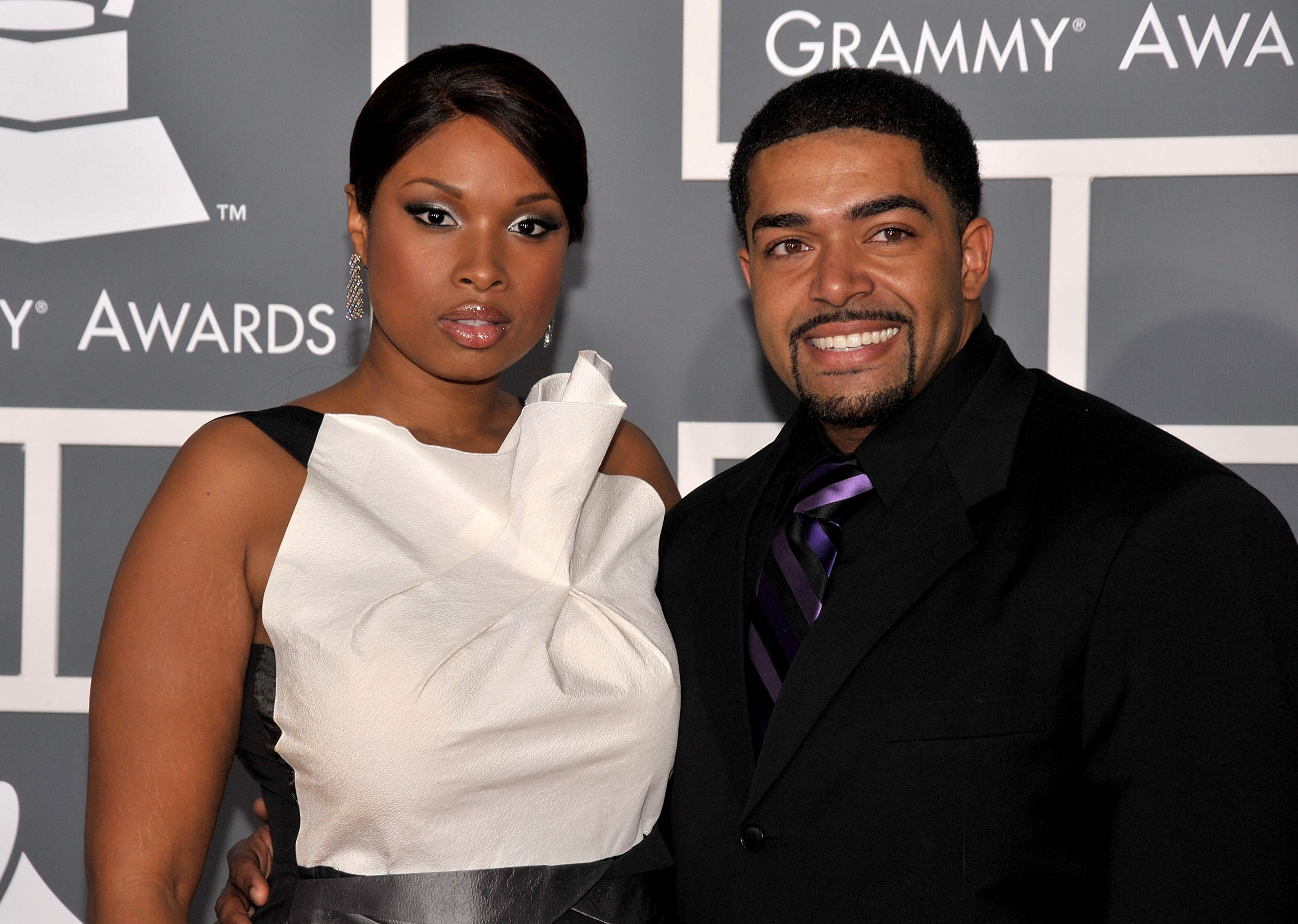 Jennifer Hudson and her then-fiancé David Otunga arrive at the 51st Annual Grammy Awards in Los Angeles, California, on February 8, 2009 | Source: Getty Images
