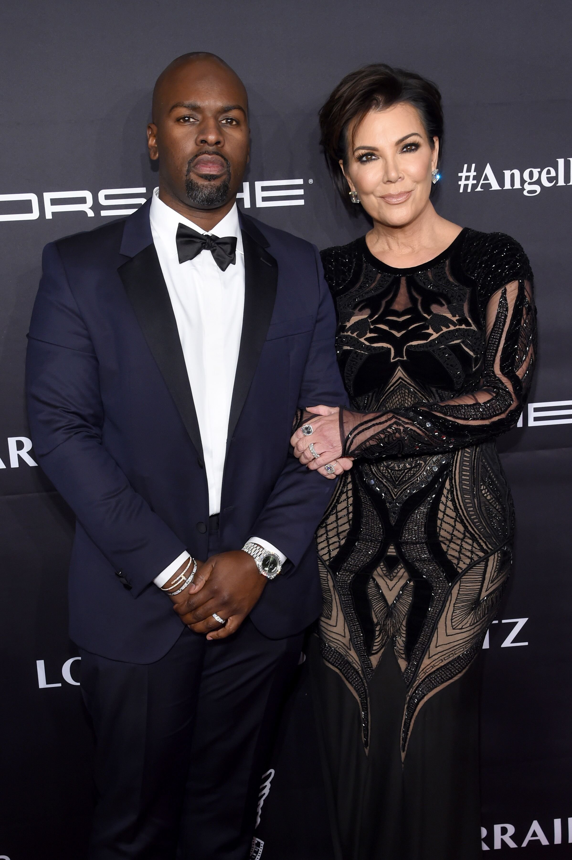 Kris Jenner and boyfriend Corey Gamble at the Angel Ball / Source: Getty Images