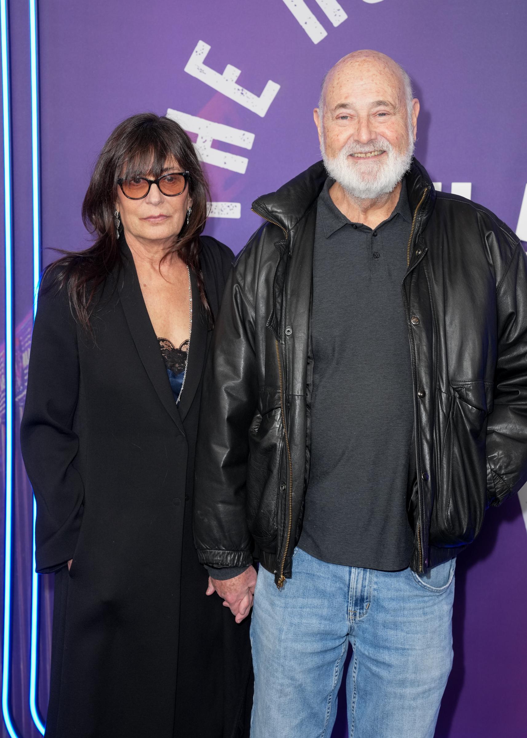 Michele Singer and Rob Reiner at SNL50: The Homecoming Concert at Radio City Music Hall on February 14, 2025 in New York | Source: Getty Images