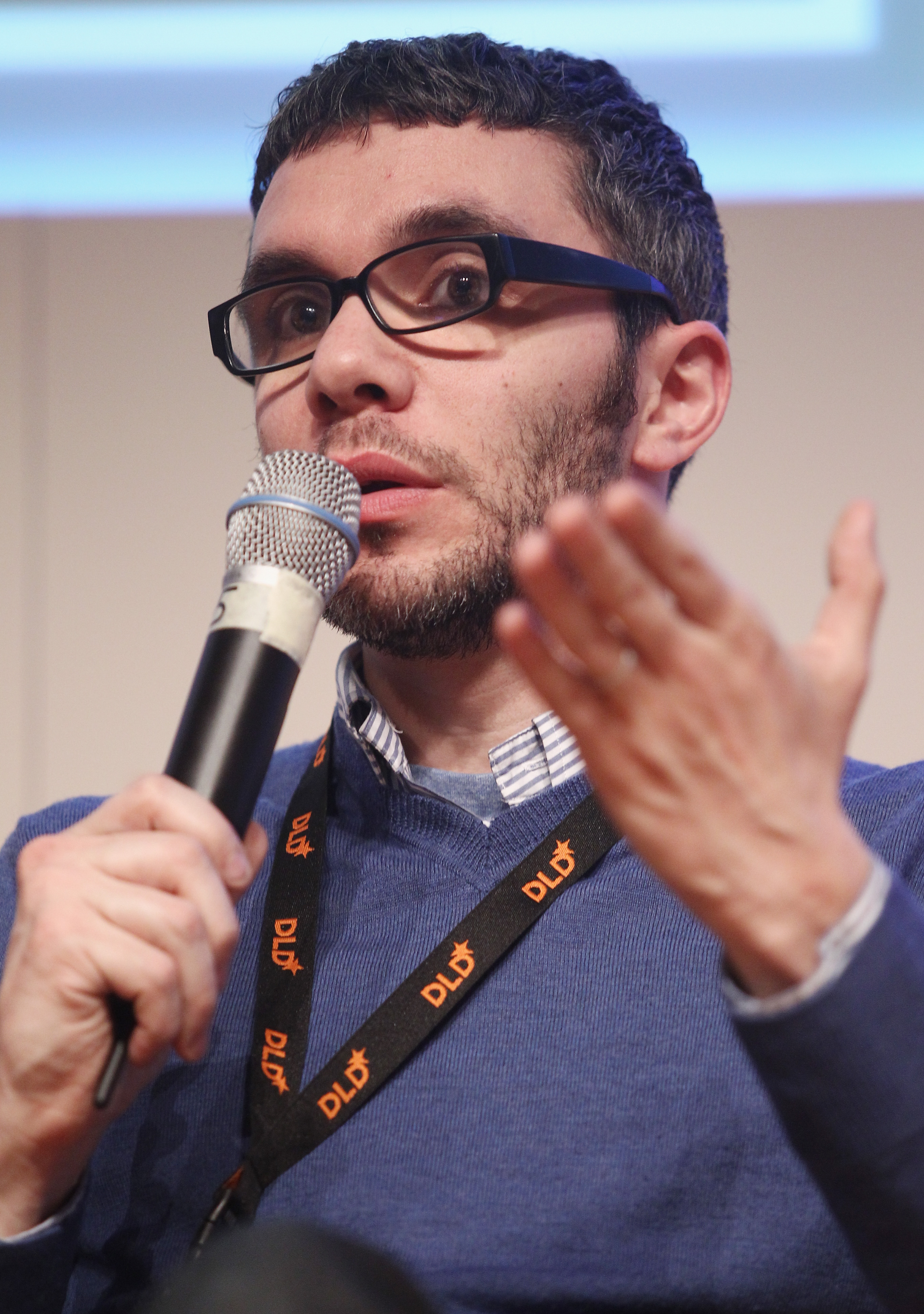 Nick Bilton speaks at the Digital Life Design (DLD) Conference in Munich, Germany, on January 25, 2010. | Source: Getty Images