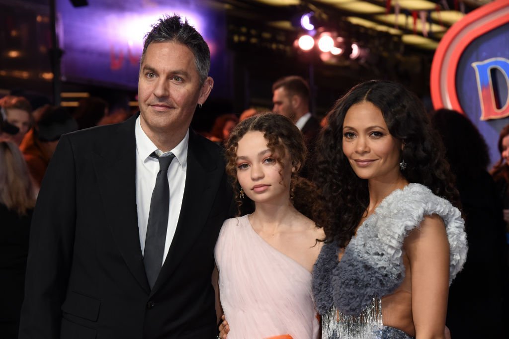 Thandie with her husband Ol Parker and daughter Nico | Source: Getty Images