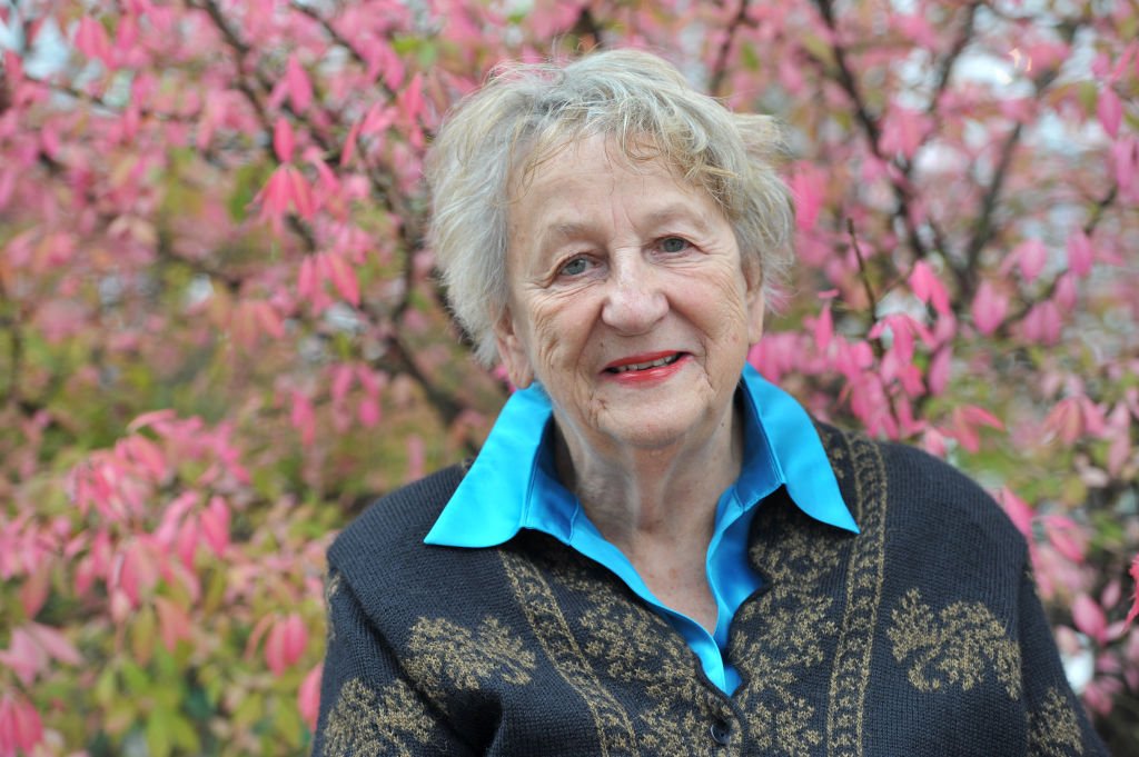 Ingrid Noll, auf der 64. Frankfurter Buchmesse in Frankfurt Main, Oktober 2012 | Quelle: Getty Images