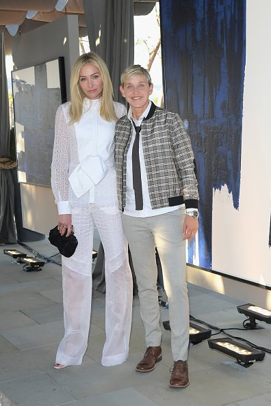 Portia de Rossi and Ellen DeGeneres at Restoration Hardware on June 27, 2018 in Los Angeles, California | Photo: Getty Images