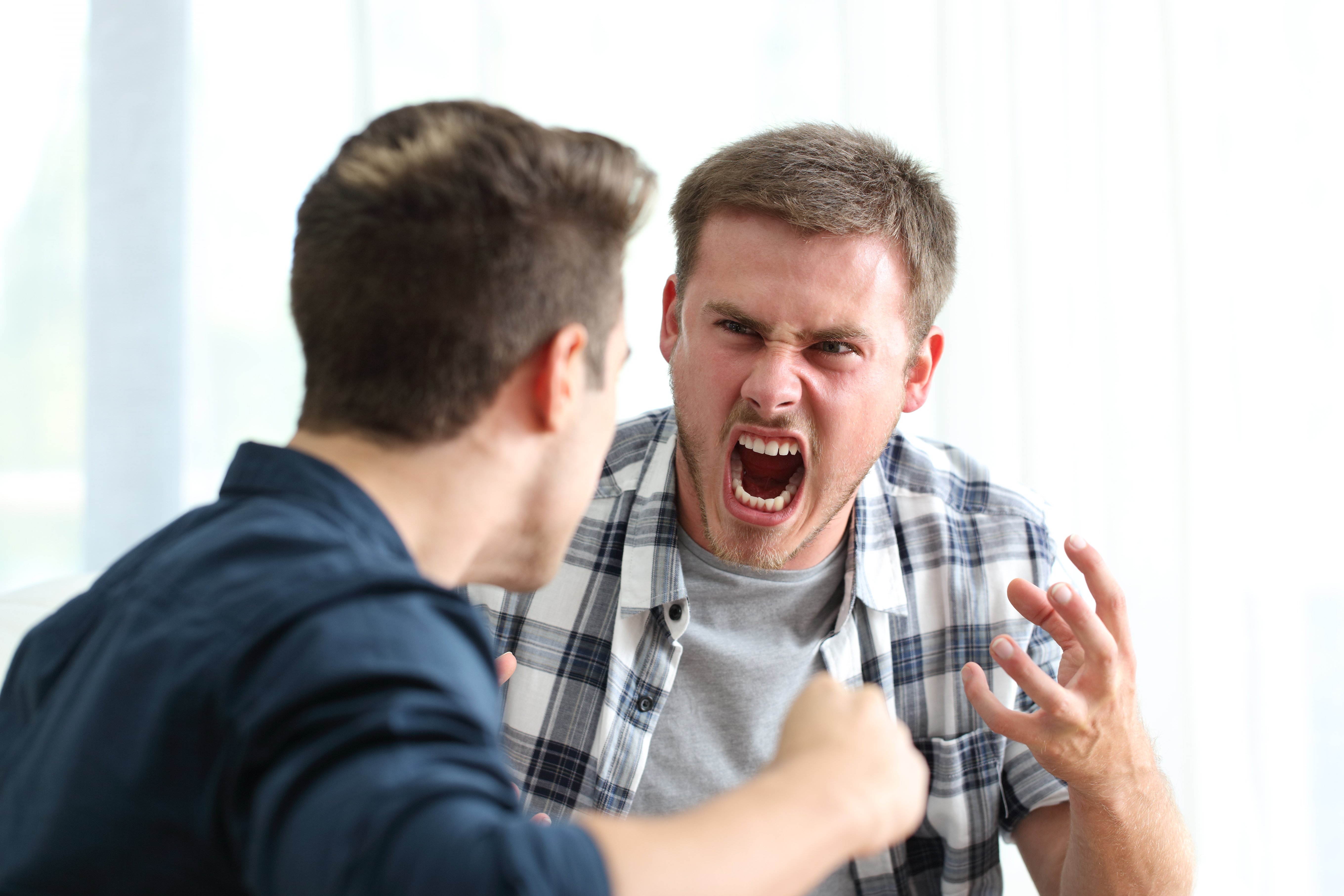 Brothers arguing with each other | Source: Shutterstock 