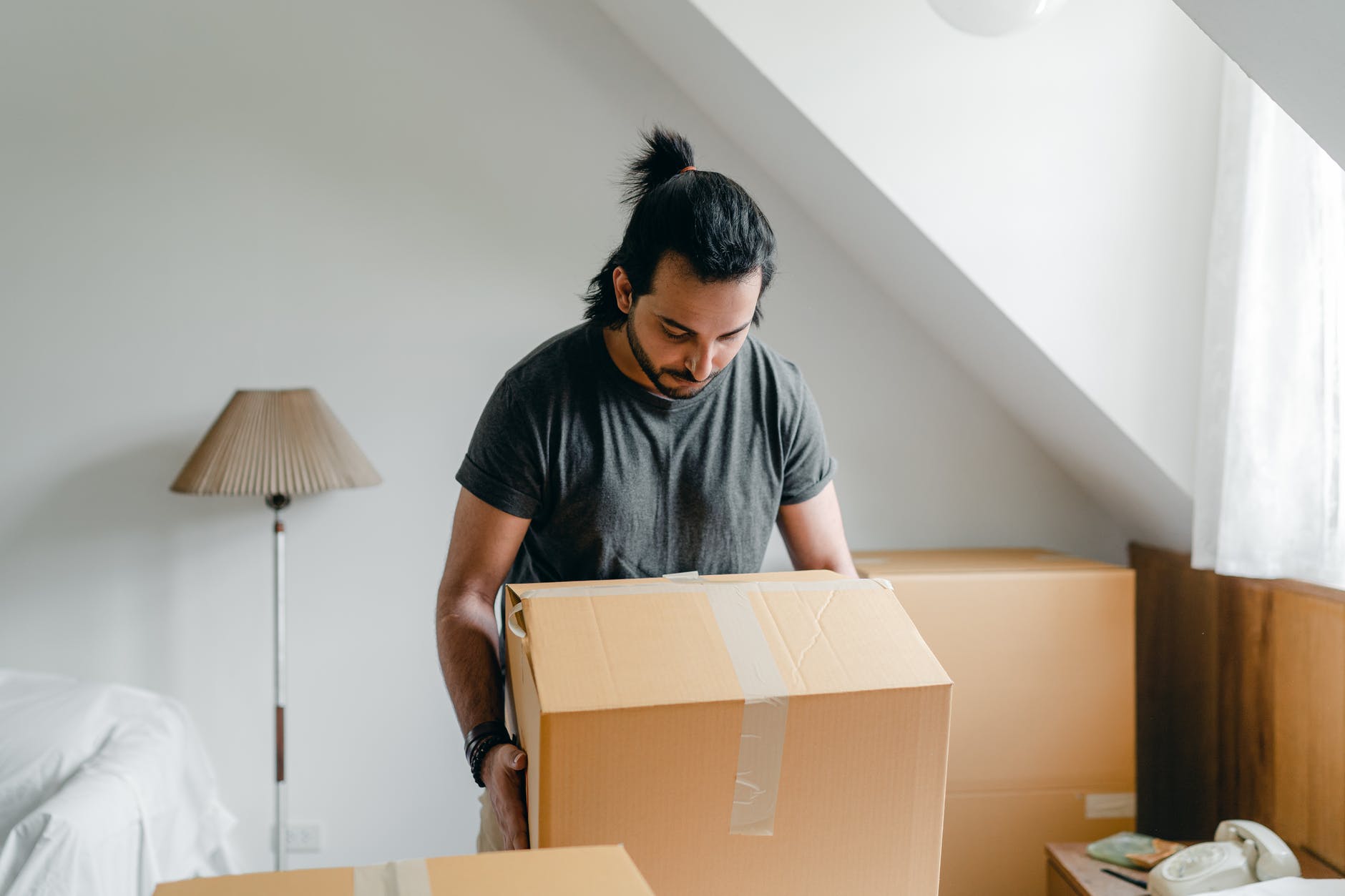 Abram moved their things downstairs where they used to be. | Source: Pexels