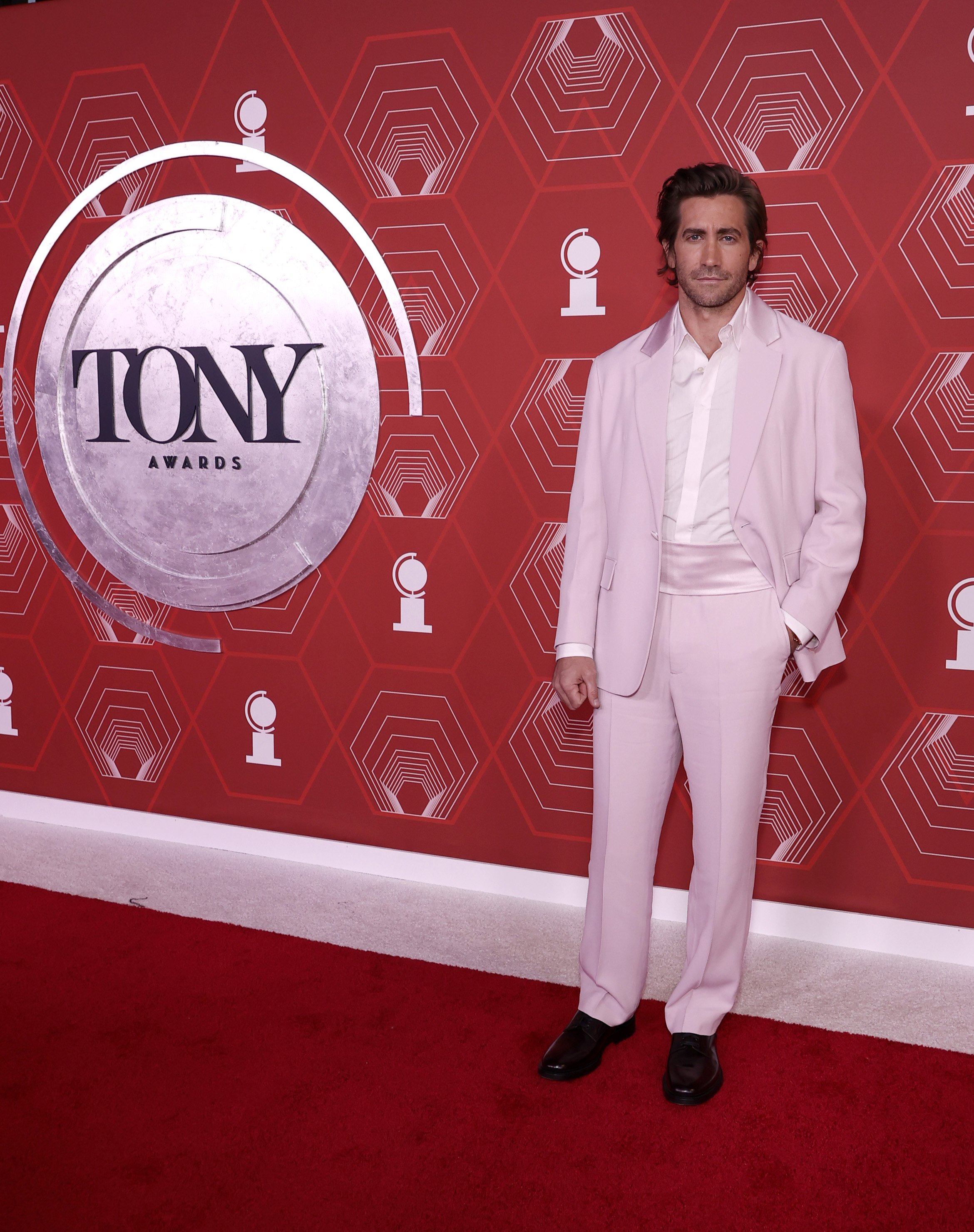 Jake Gyllenhaal attending the 74th Annual Tony Awards in New York, 2021 | Photo: Getty Images 