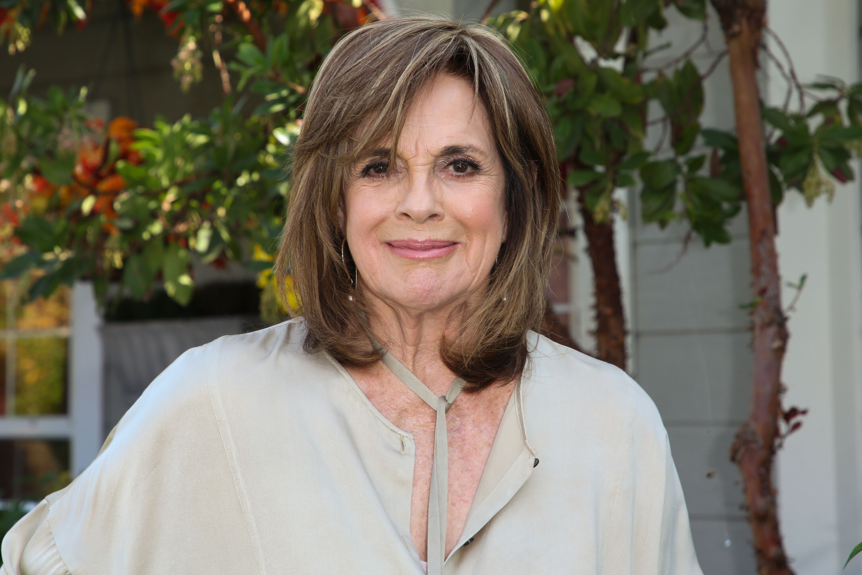 Actress Linda Gray visits Hallmark's "Home & Family" at Universal Studios Hollywood on October 22, 2018 in Universal City, California | Photo: Getty Images