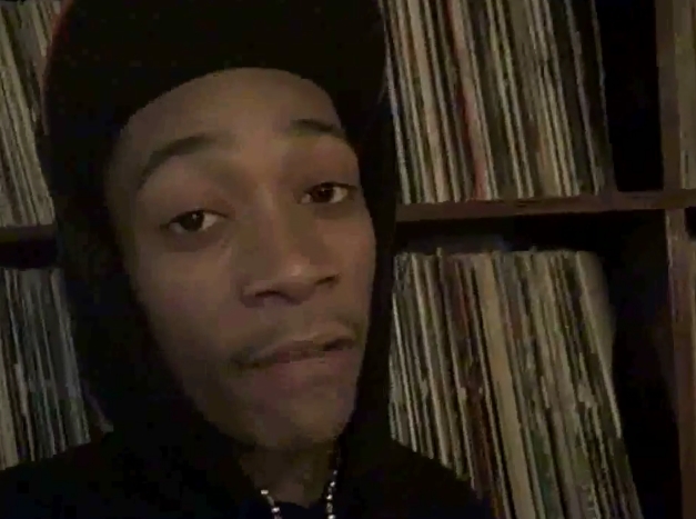 Wiz Khalifa encouraged fans to submit ideas for the title of his new Twitter series, promising to share quick behind-the-scenes clips from the studio. | Source: YouTube/Wiz Khalifa