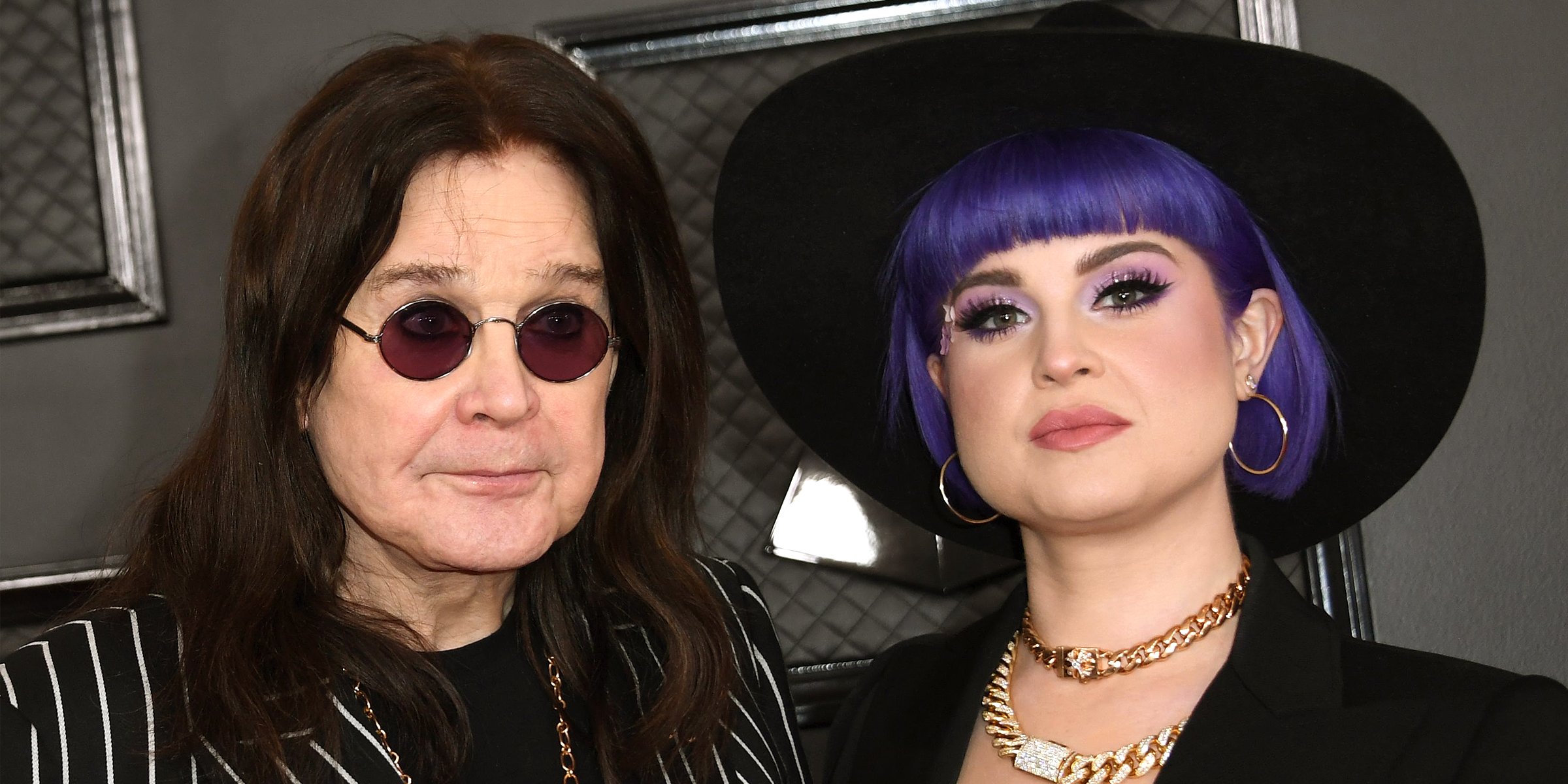 Ozzy and Kelly Osbourne┃Source: Getty Images