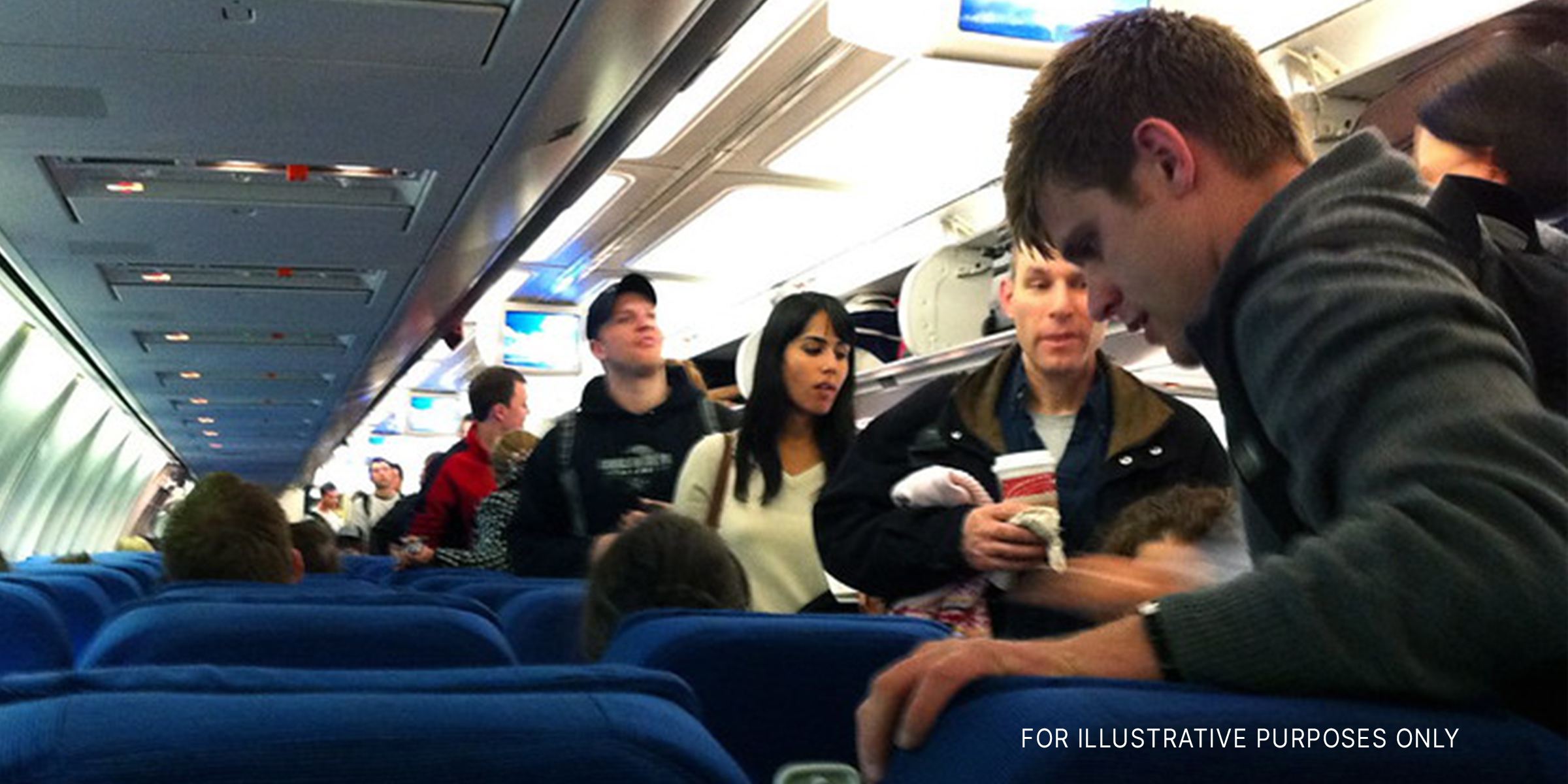 Passengers on a plane | Source: flickr.com/MattHurst/CC BY-SA 2.0