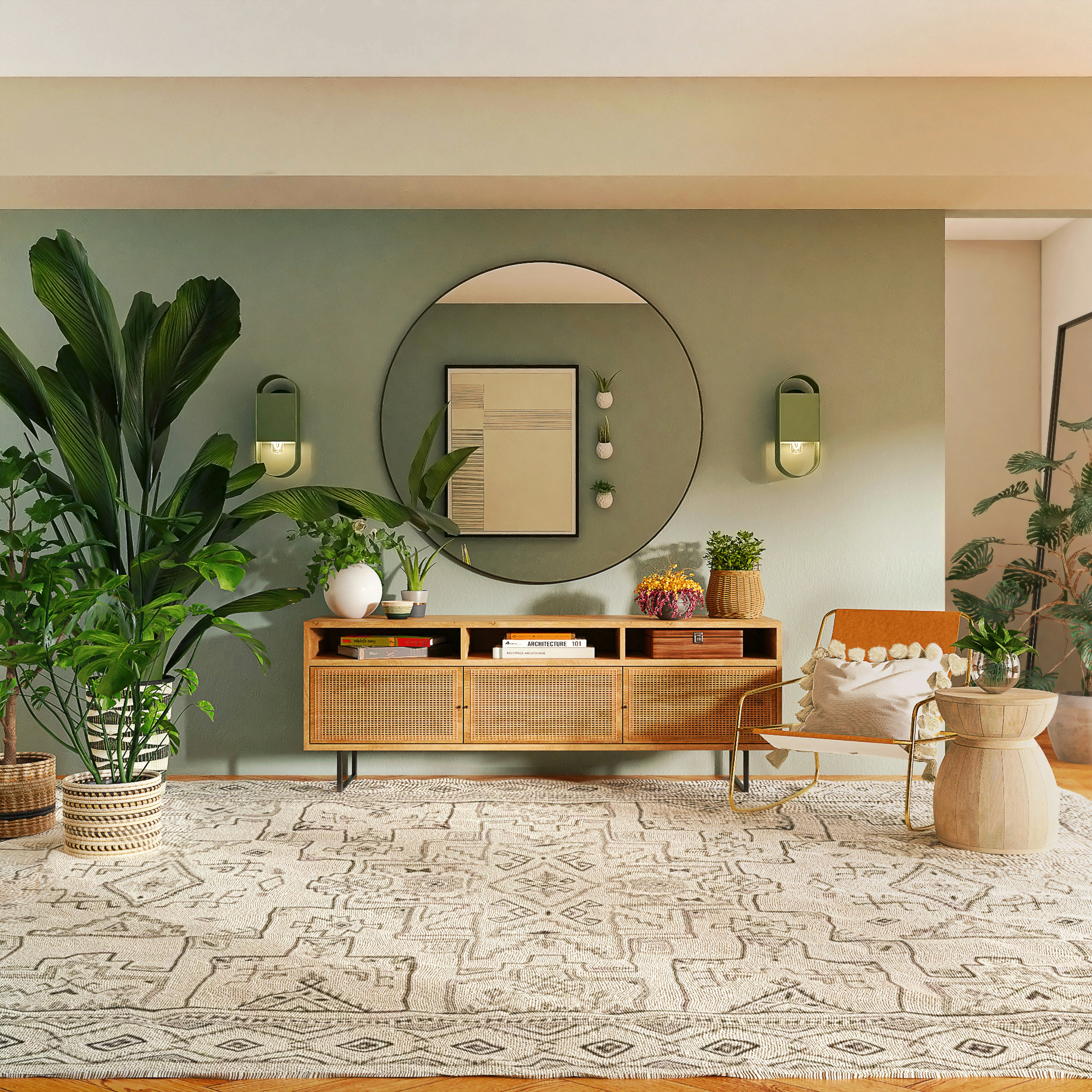 A curated home's entryway | Source: Unsplash